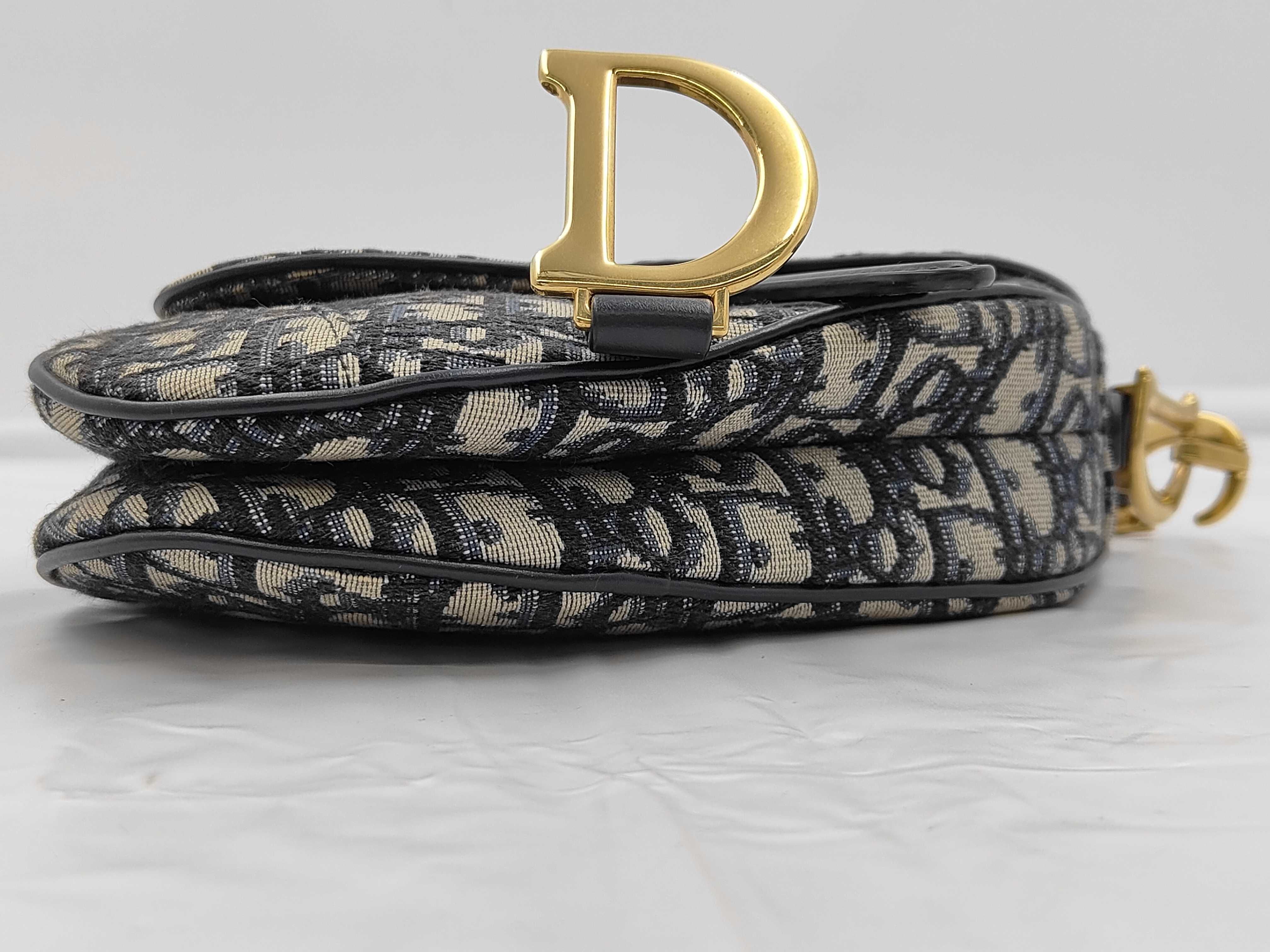 Oblique Saddle Handbag — view 6