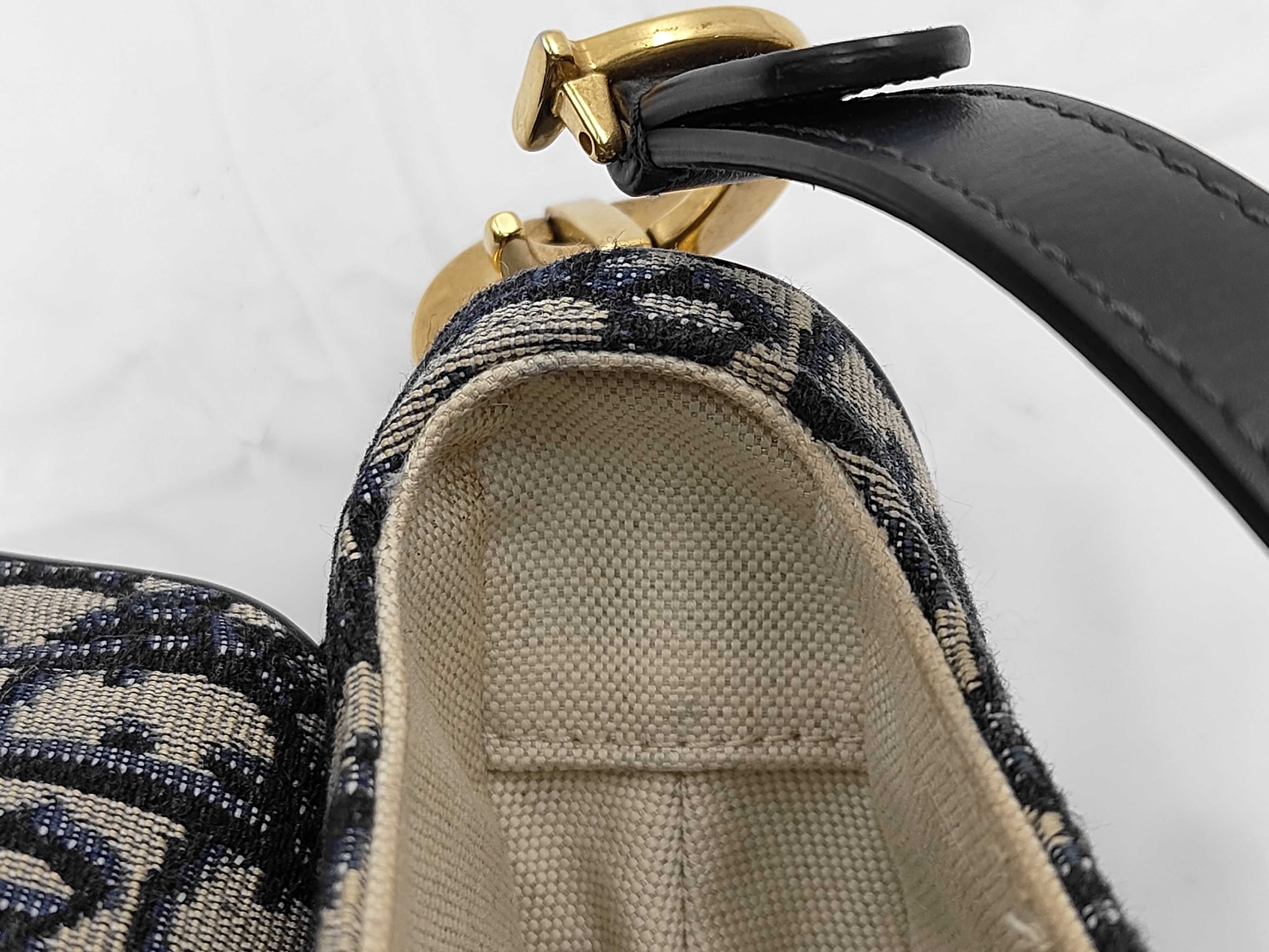 Oblique Saddle Handbag — view 8
