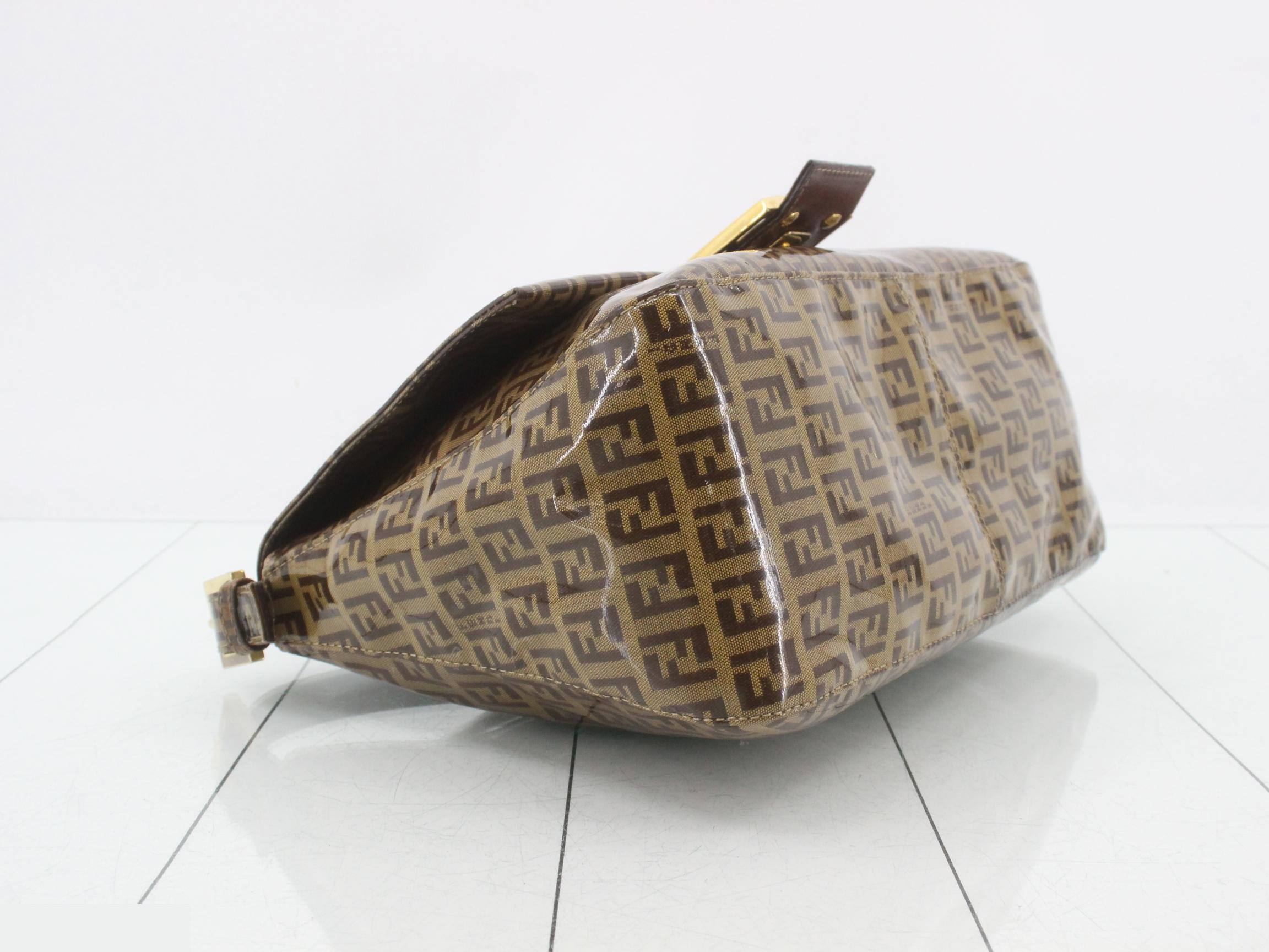 ZUCCA Mamma Bucket Shoulder Bag, Enamel Coated Canvas — view 5