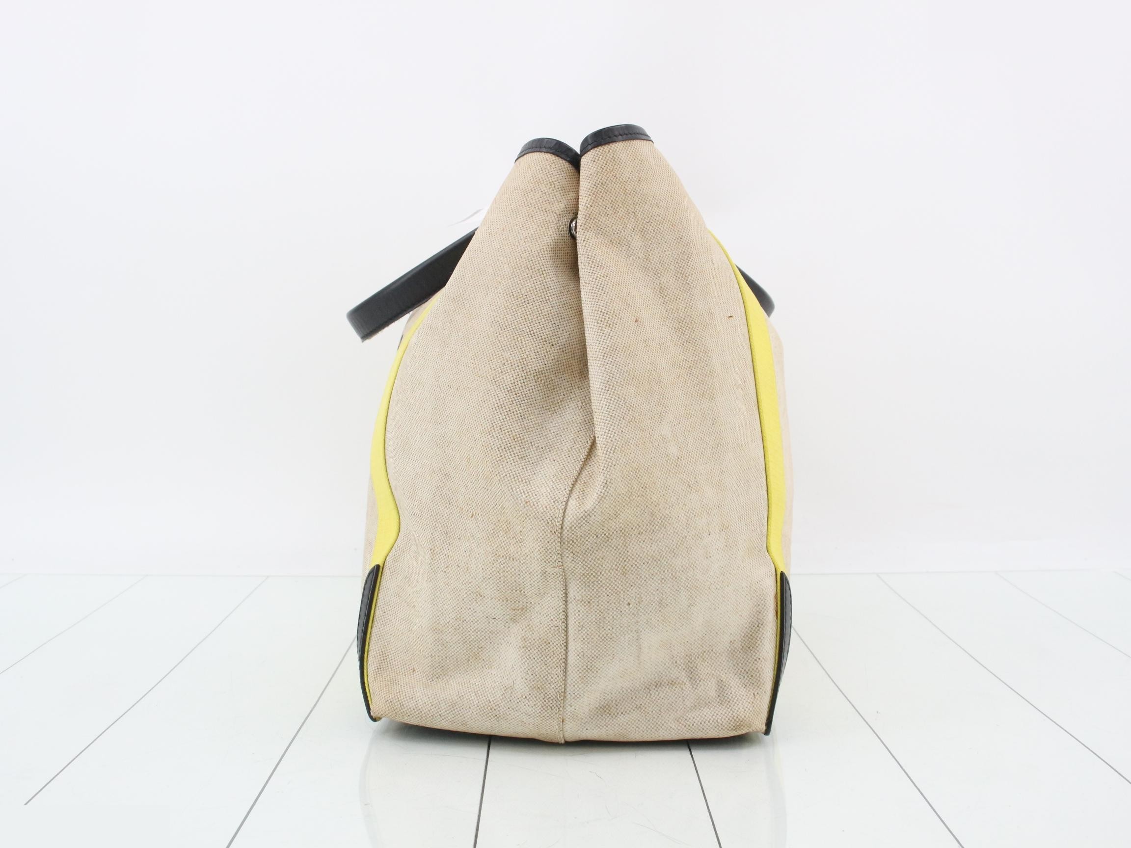 Navy Cabas M Tote Bag — view 3