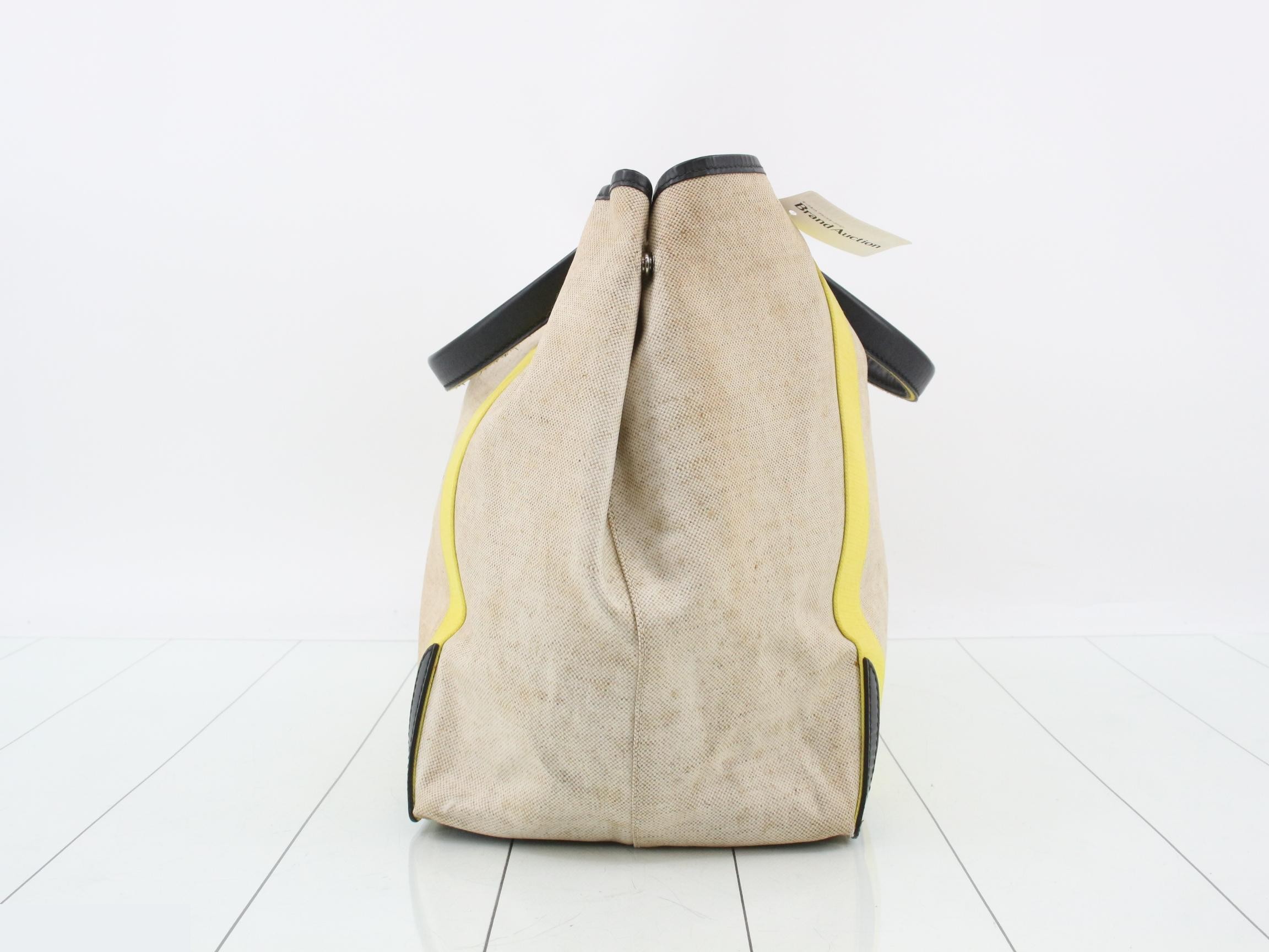 Navy Cabas M Tote Bag — view 4