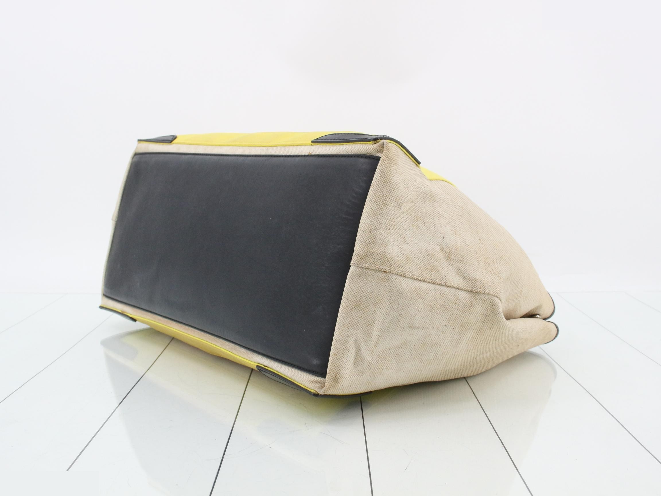 Navy Cabas M Tote Bag — view 6