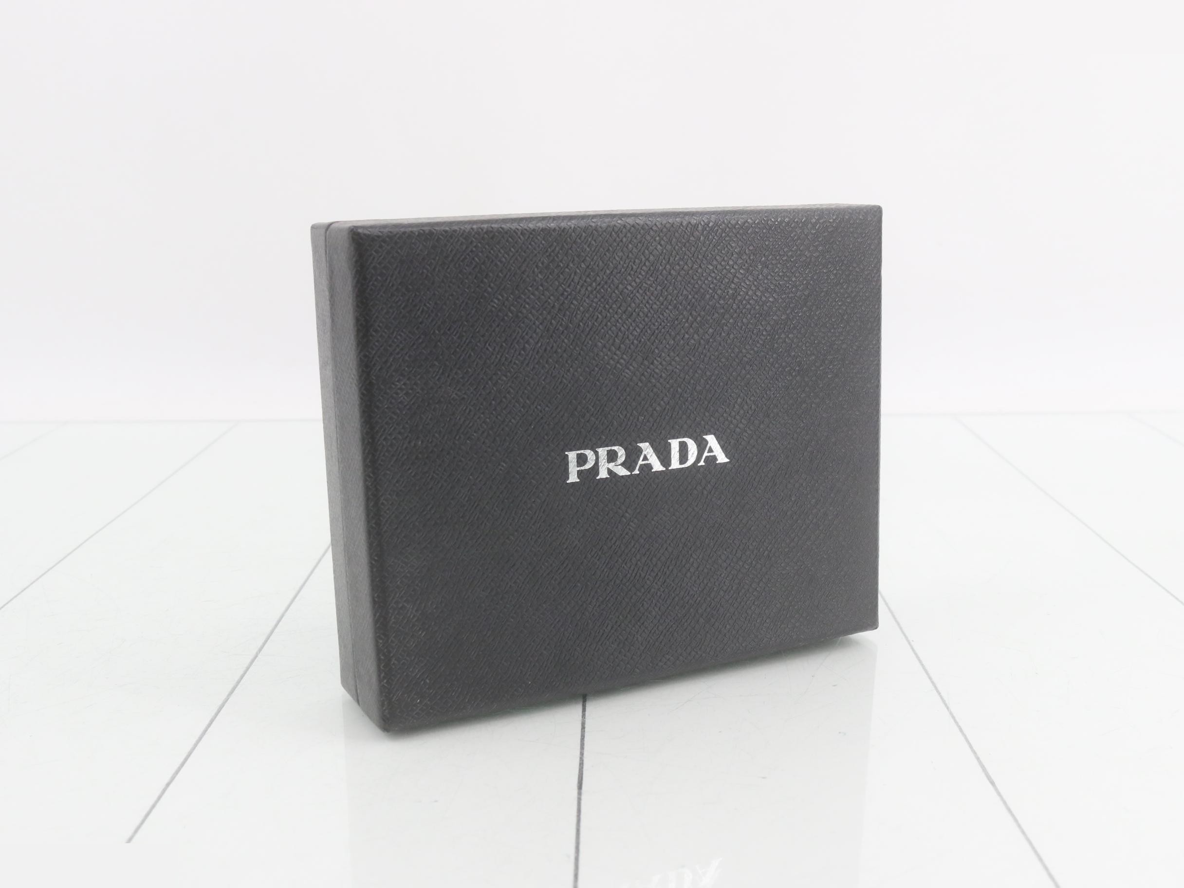 Saffiano compact wallet, unused, stored item. — view 5