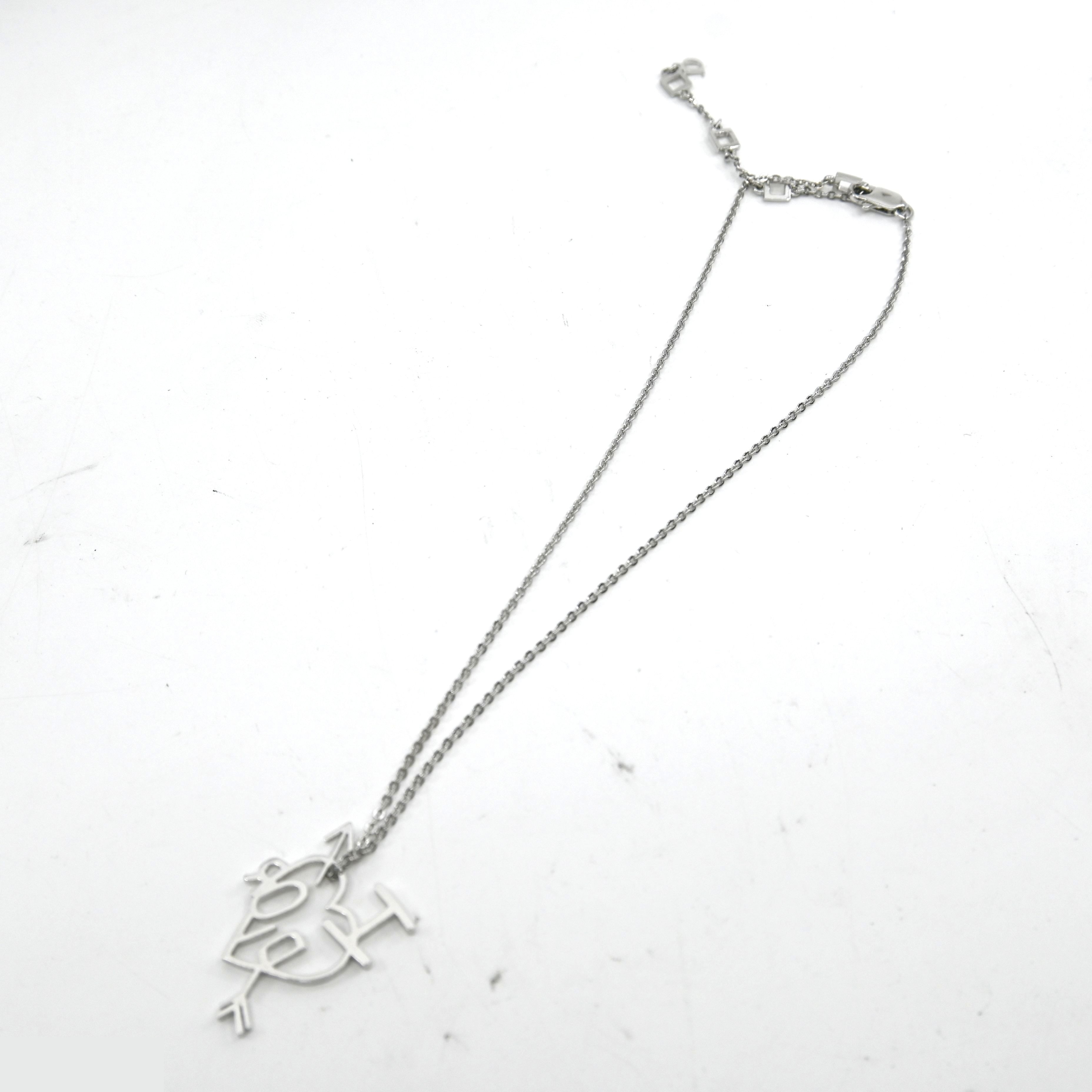 Heart Arrow Necklace by Dior, chain approximately 42cm — view 3
