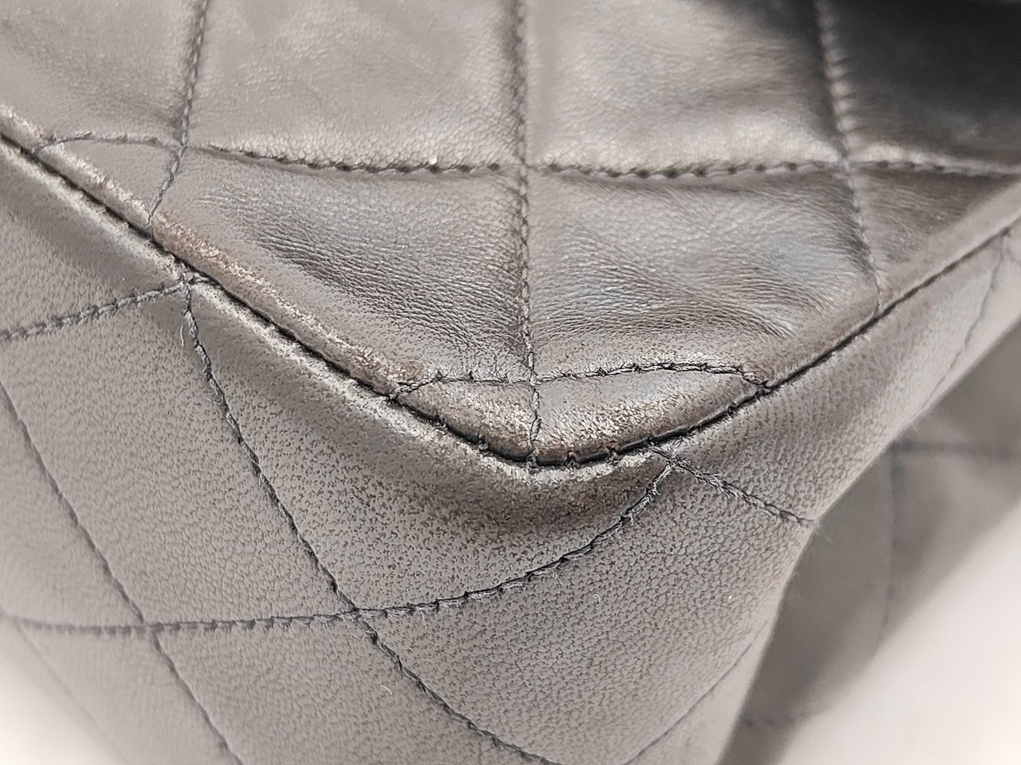 Matelassé Double Flap Lambskin Chain Shoulder Bag (Series 3) — view 7