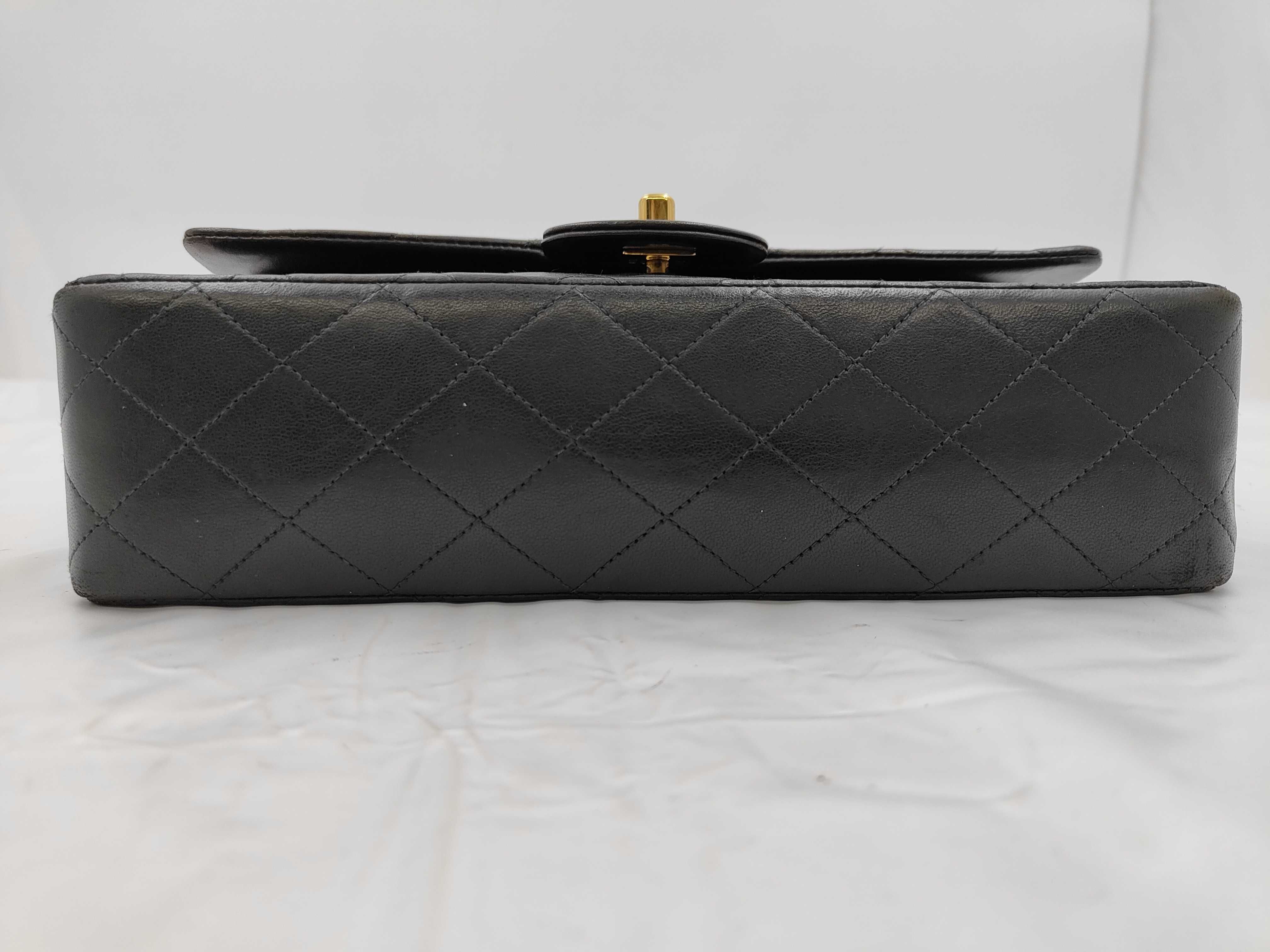 Matelassé Double Flap Lambskin Chain Shoulder Bag (Series 3) — view 8