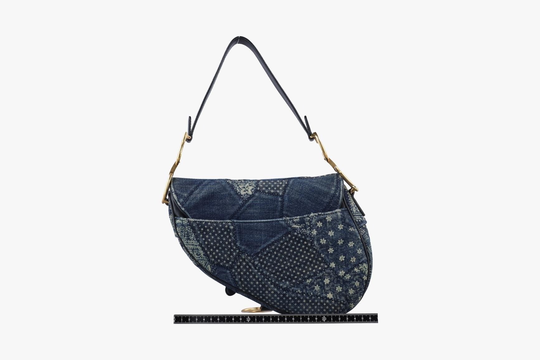 Saddle, Denim, Blue — view 2