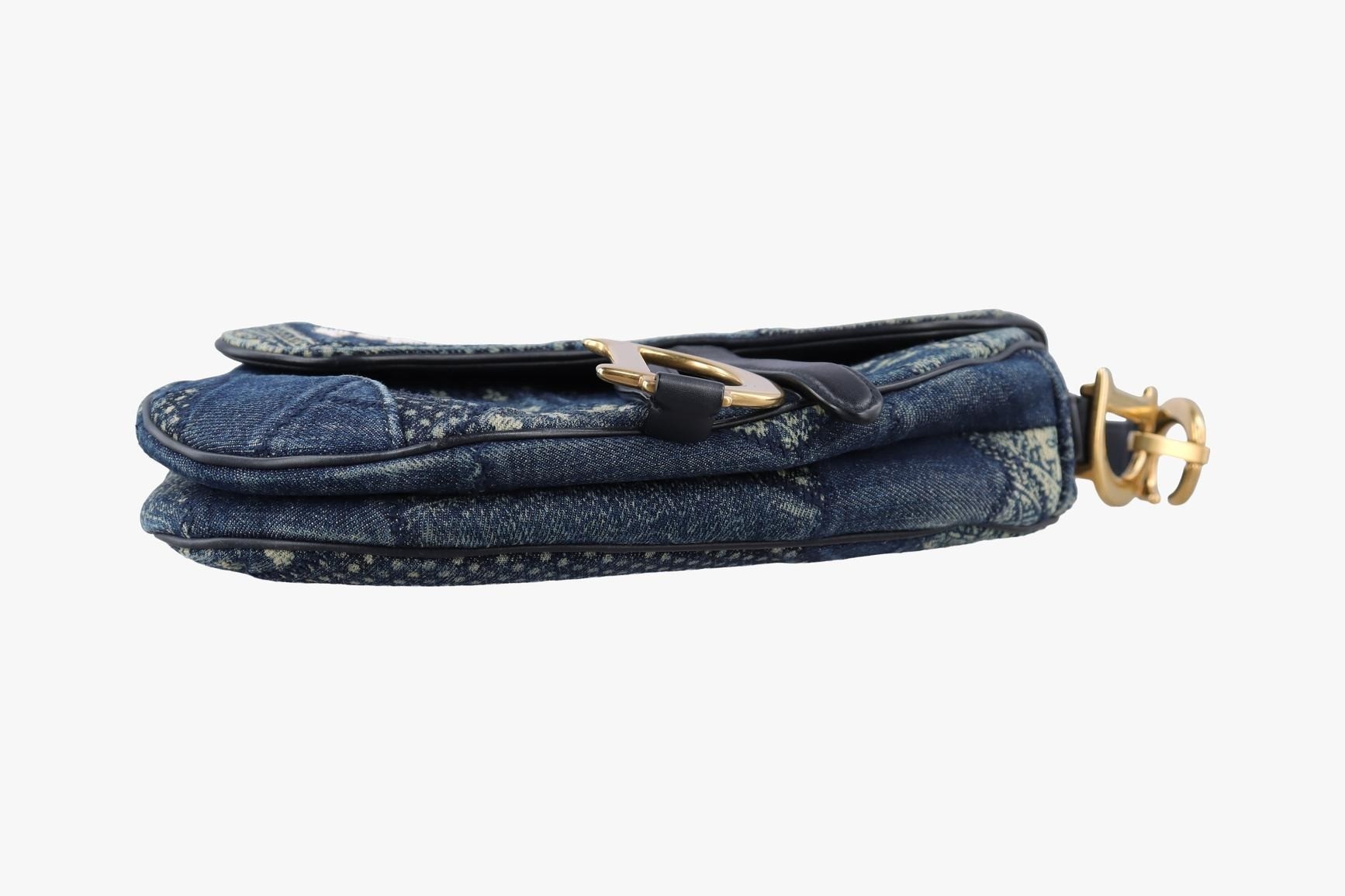 Saddle, Denim, Blue — view 3