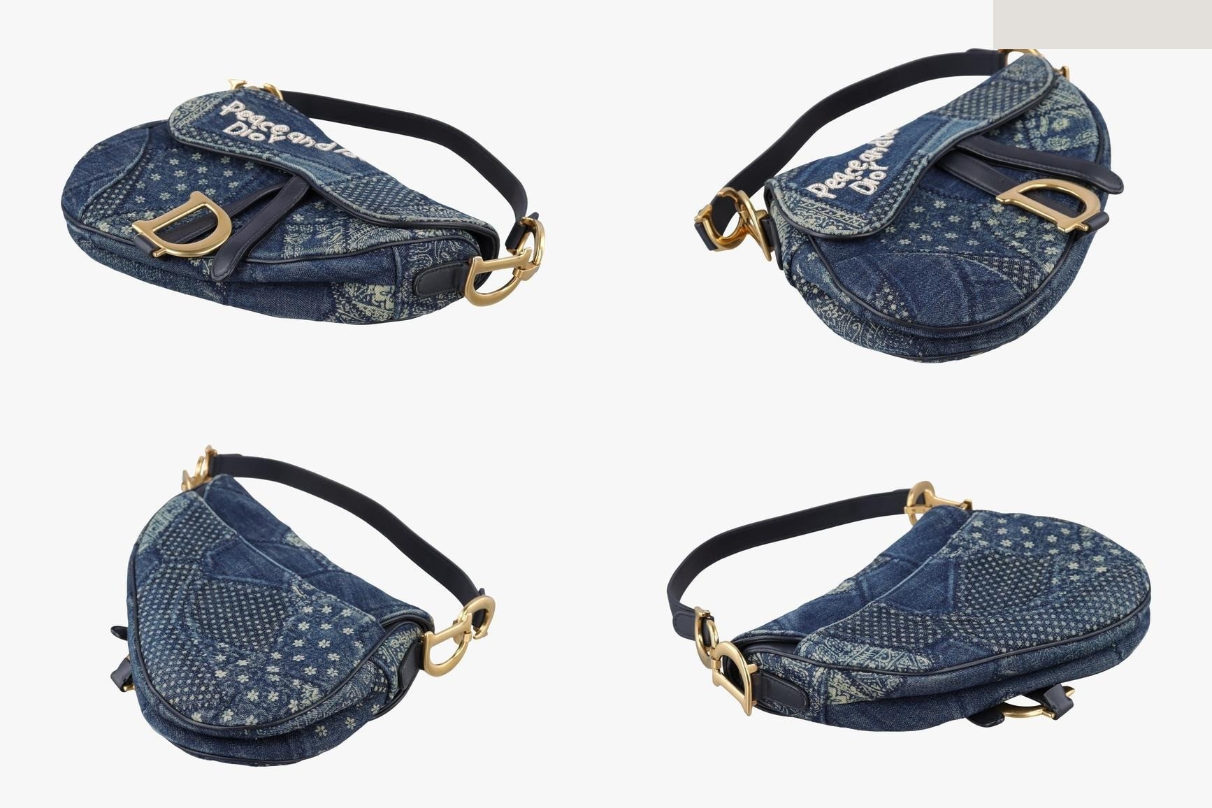 Saddle, Denim, Blue — view 4