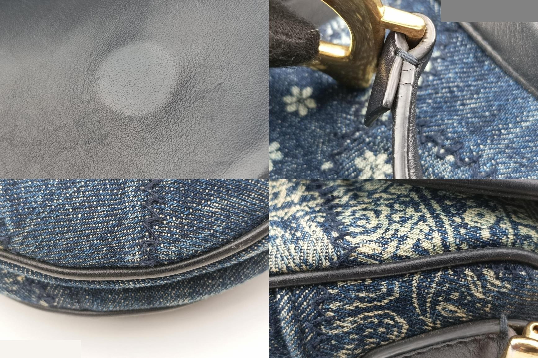 Saddle, Denim, Blue — view 9