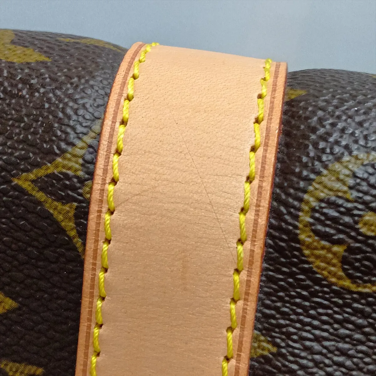 Monogram Keepall Bandoulière 55 M41414 FL0072 Brown with initials — view 12