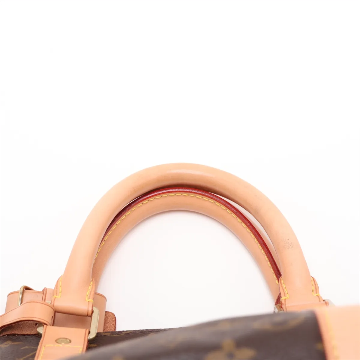 Monogram Keepall Bandoulière 55 M41414 FL0072 Brown with initials — view 6