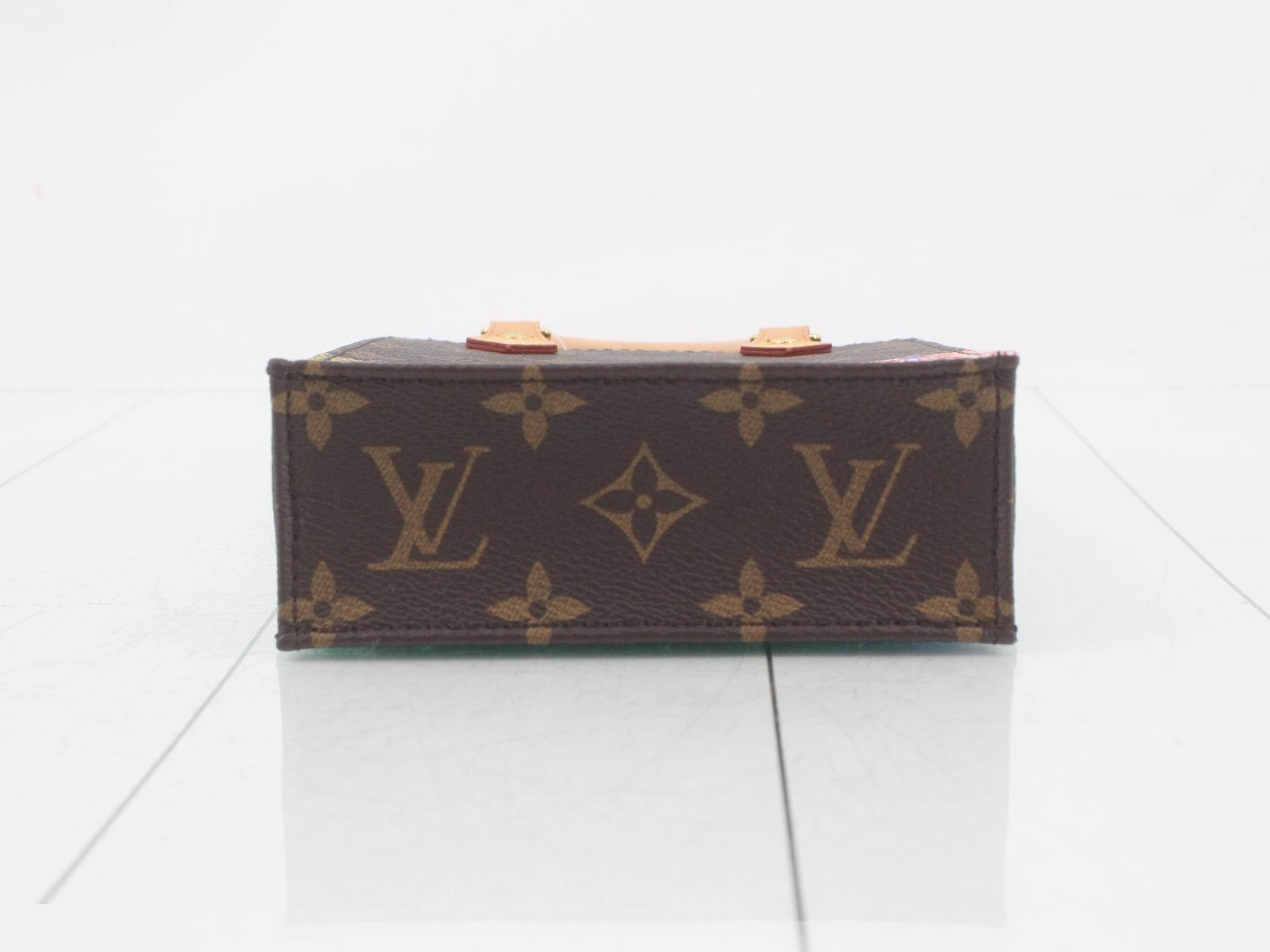 Yayoi Kusama Collaboration Monogram Dot Sac Plat 2-Way Handbag — view 3