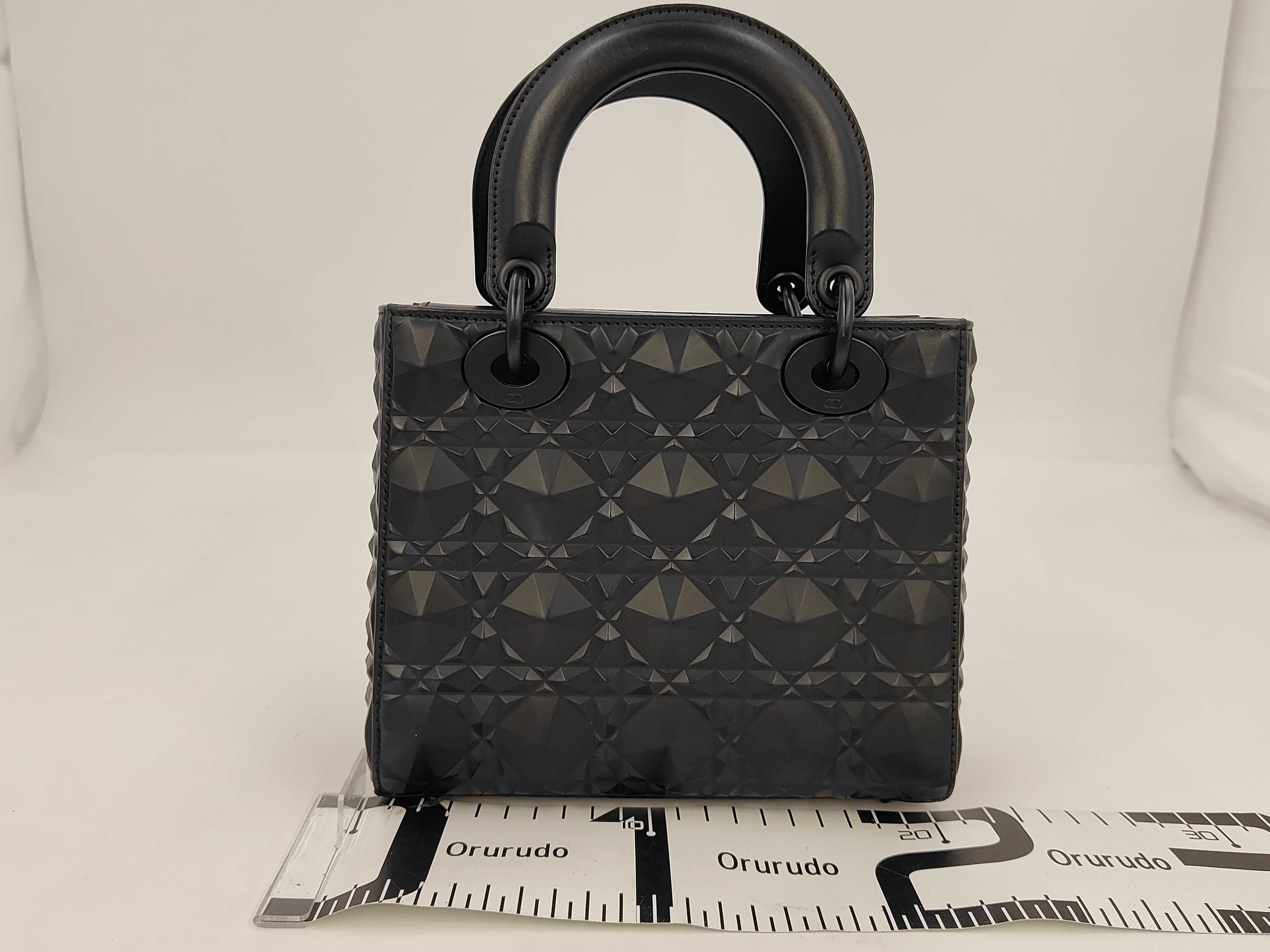 Lady Dior MY ABCDIOR Small Handbag M0538SNEA Black Diamond Handbag — view 2