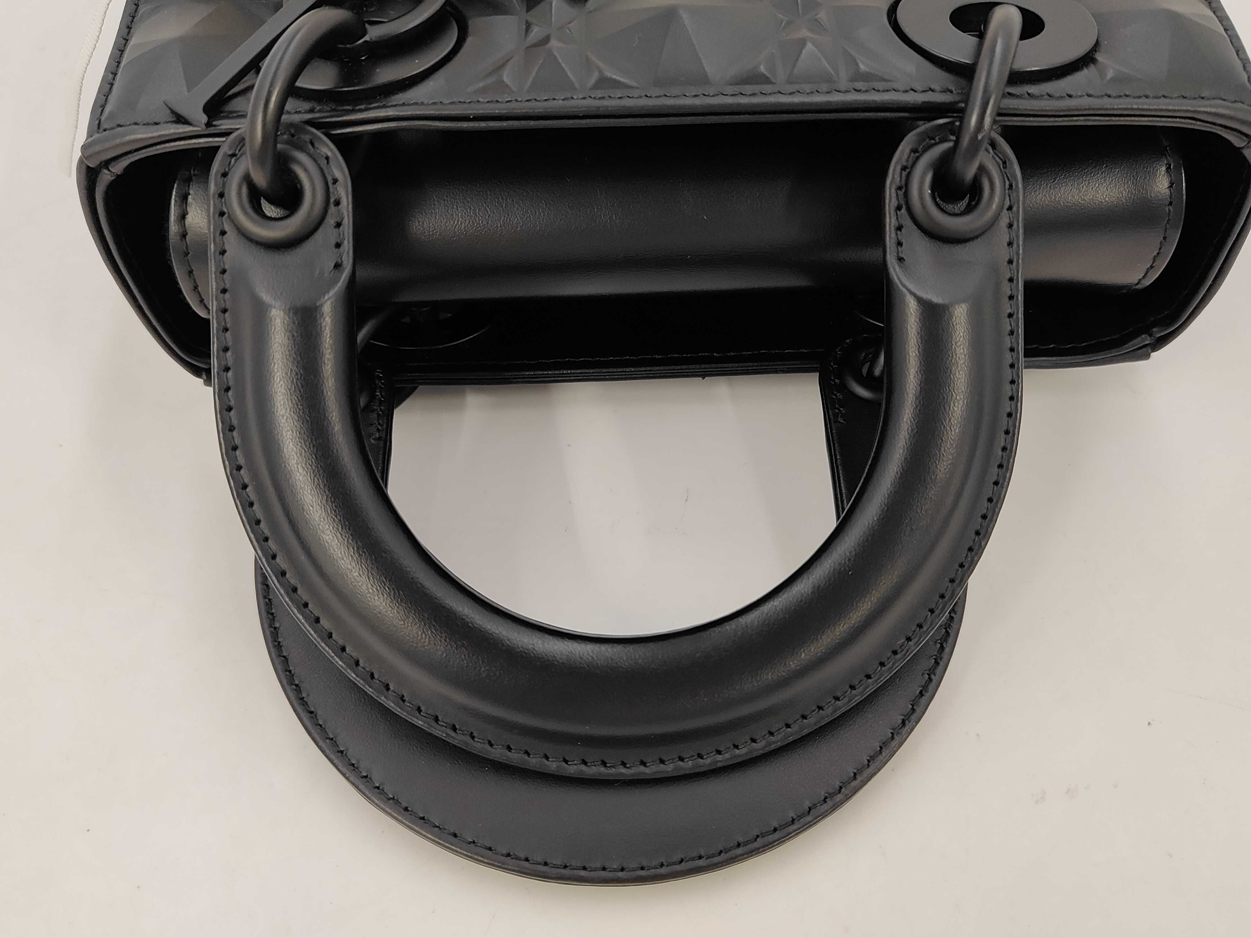 Lady Dior MY ABCDIOR Small Handbag M0538SNEA Black Diamond Handbag — view 5