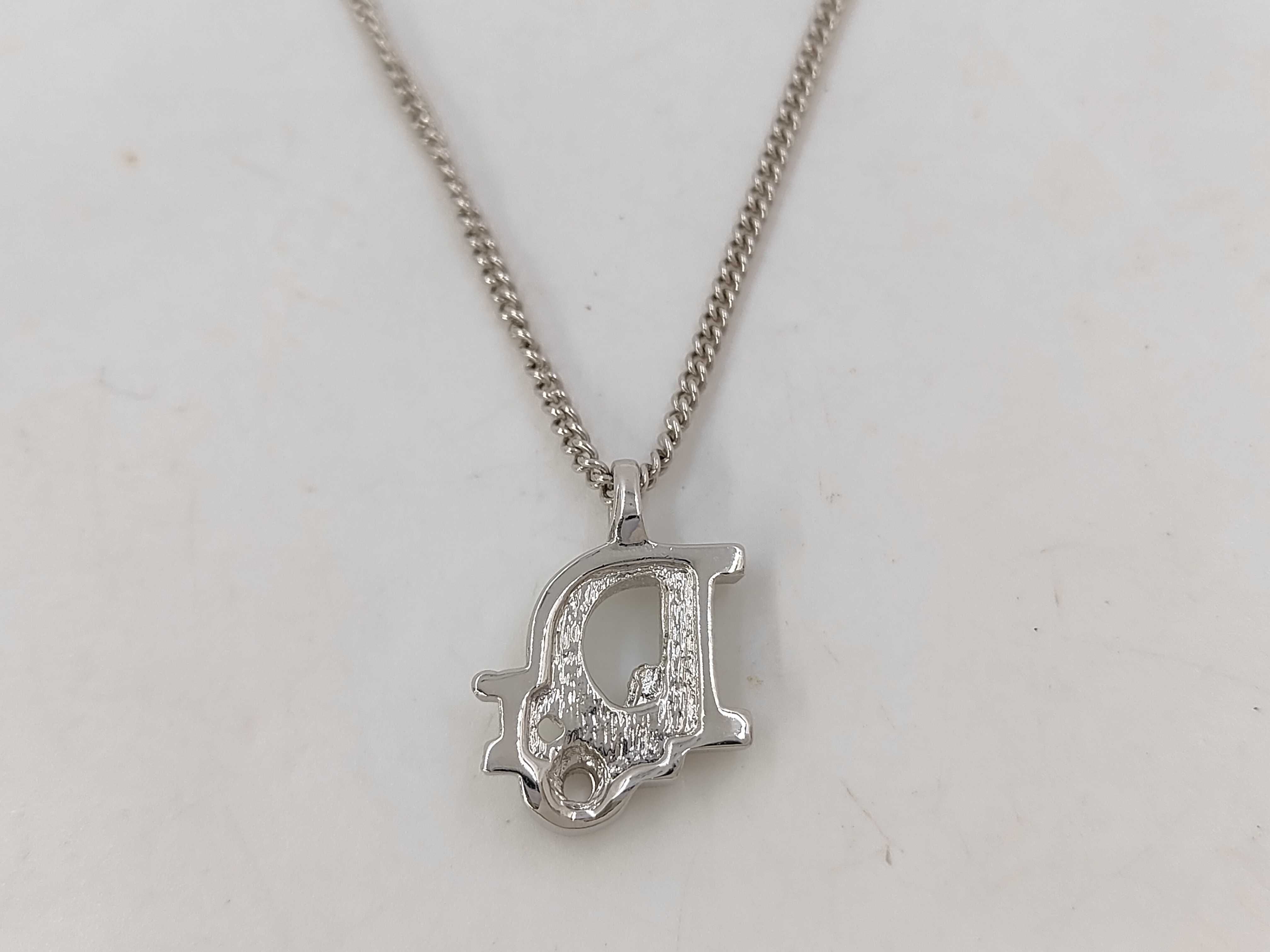 Logo Rhinestone Necklace — view 2