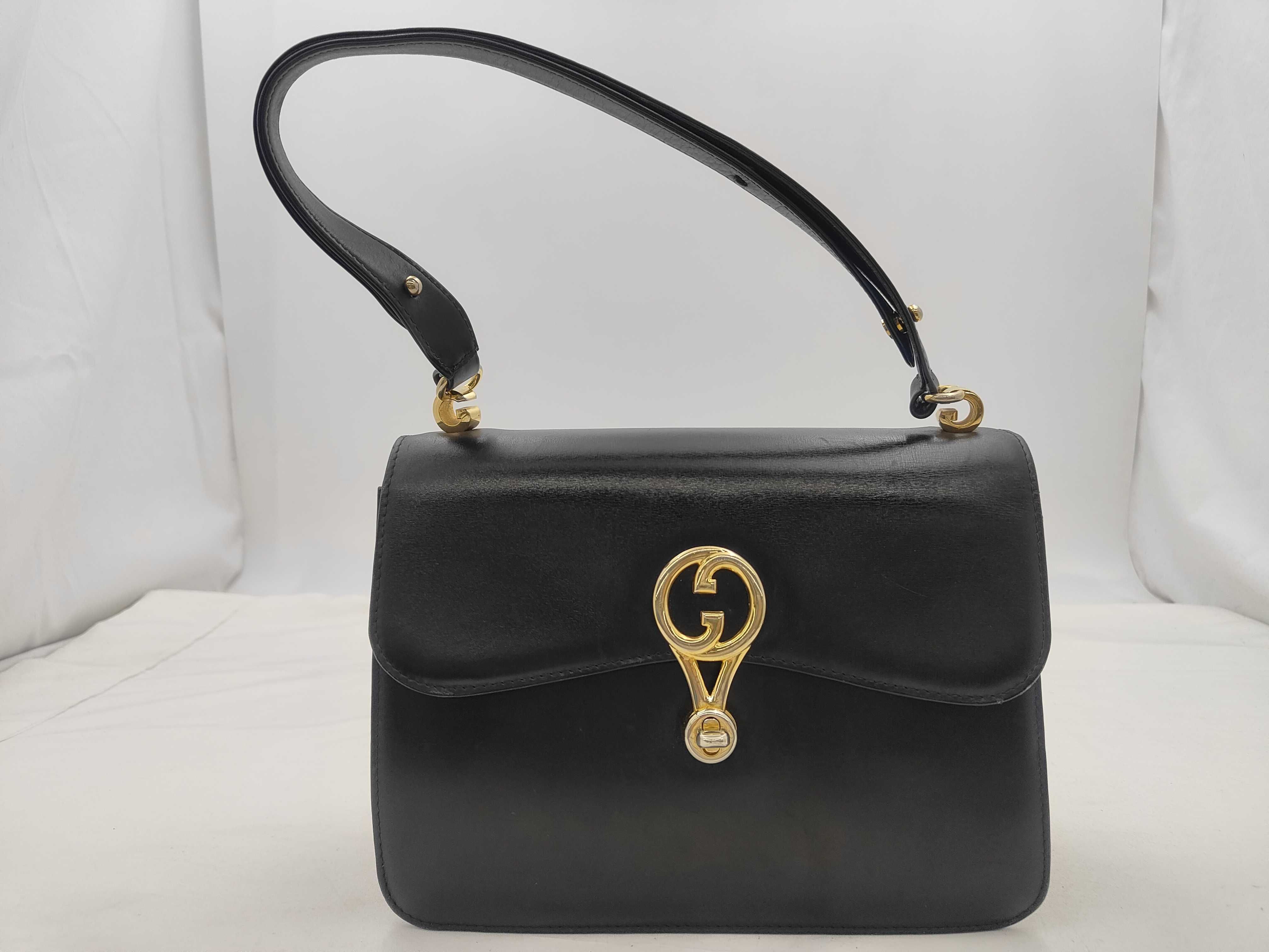 Old Gucci Interlocking G Flap Bag