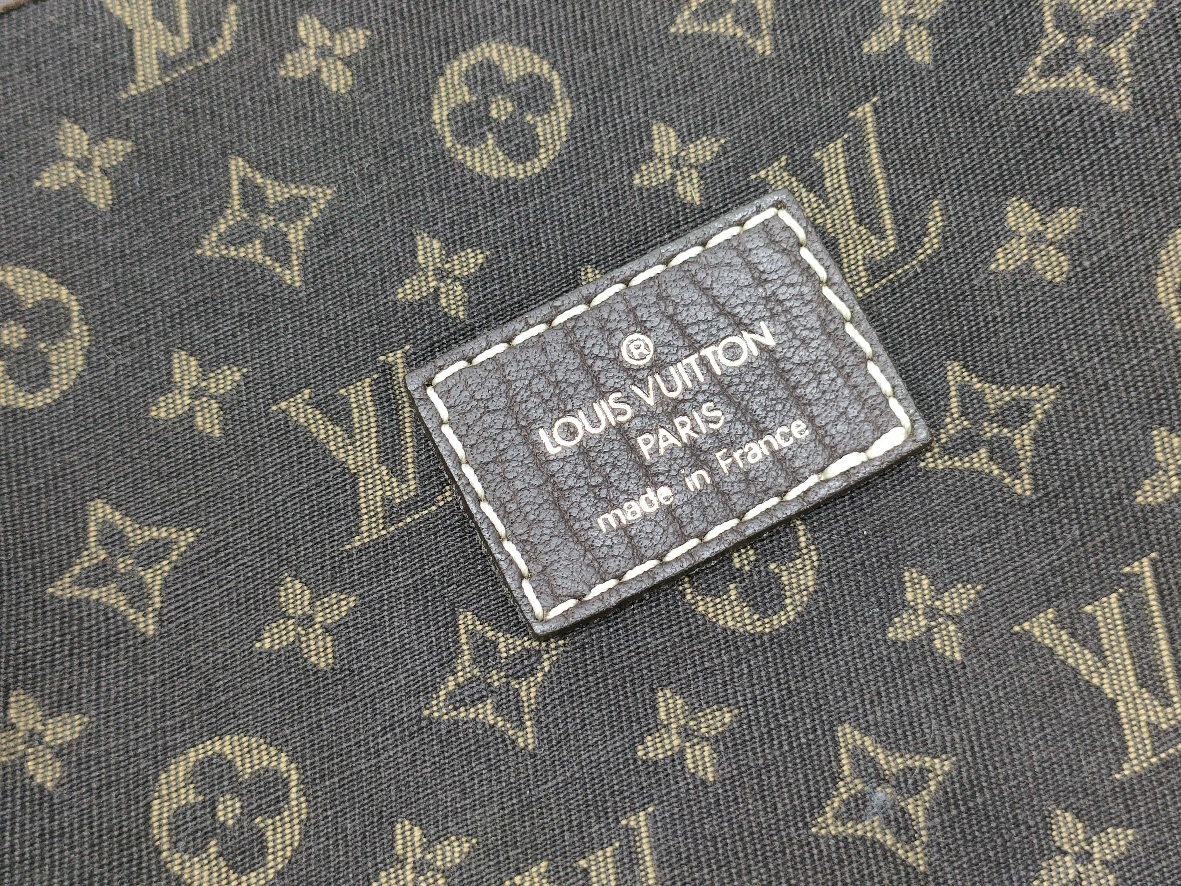 Monogram Mini Vuitton Monogram Mini Lin Saumur 30 M95227 Shoulder Bag — view 11