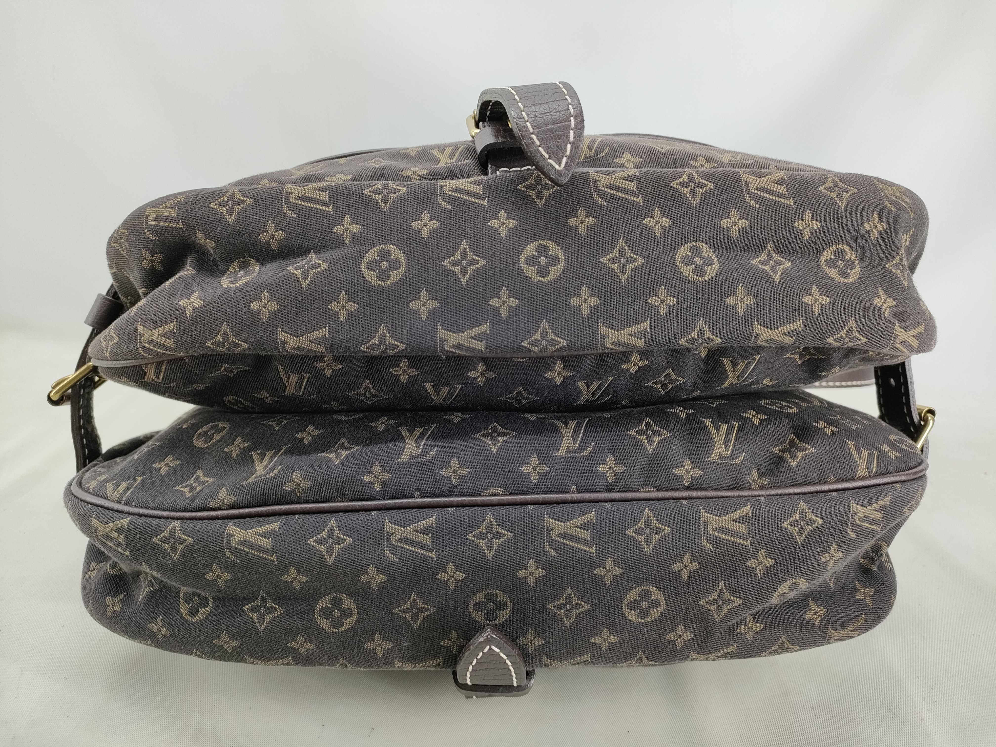 Monogram Mini Vuitton Monogram Mini Lin Saumur 30 M95227 Shoulder Bag — view 3