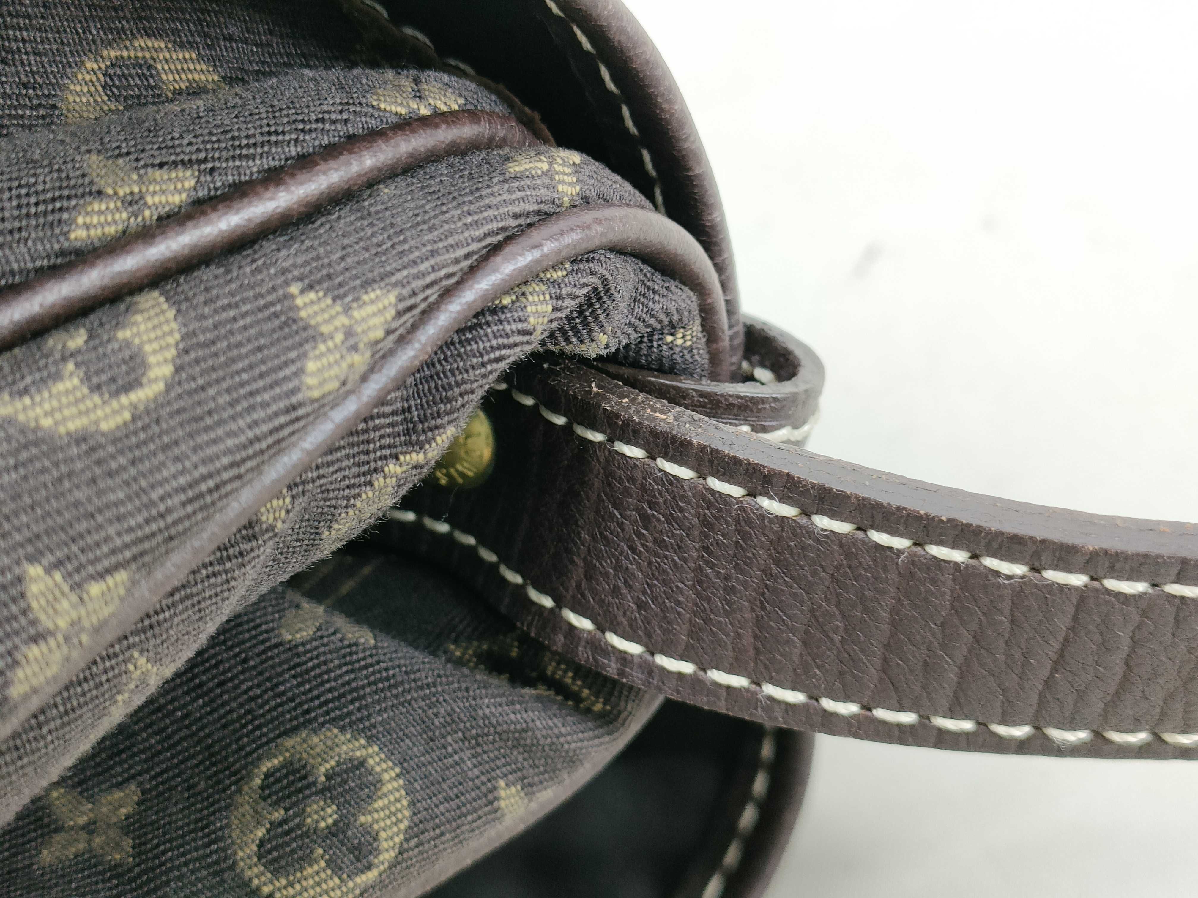 Monogram Mini Vuitton Monogram Mini Lin Saumur 30 M95227 Shoulder Bag — view 6