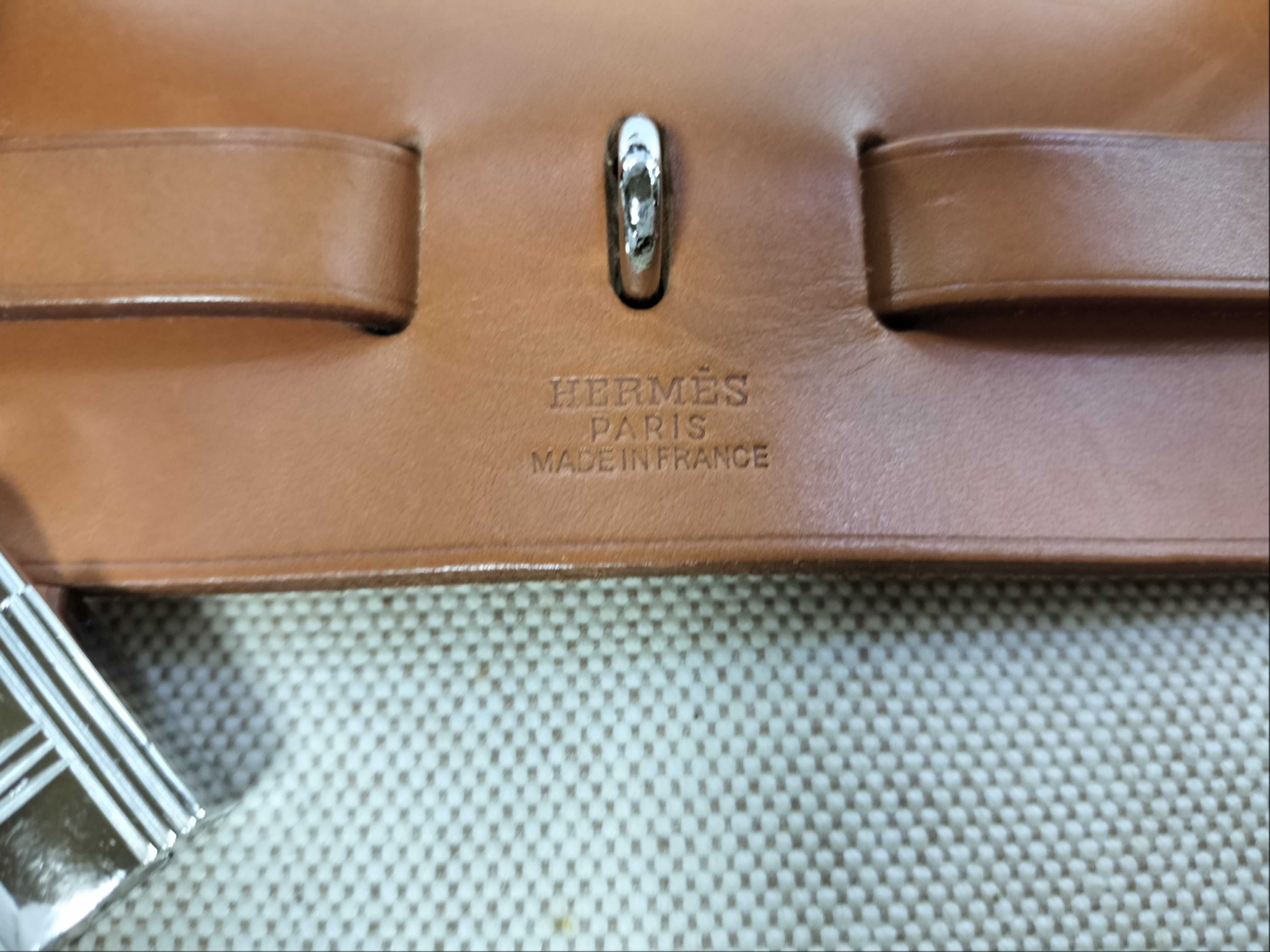 Herbag PM D stamp Toile H Clochette/Cadena Handbag — view 14
