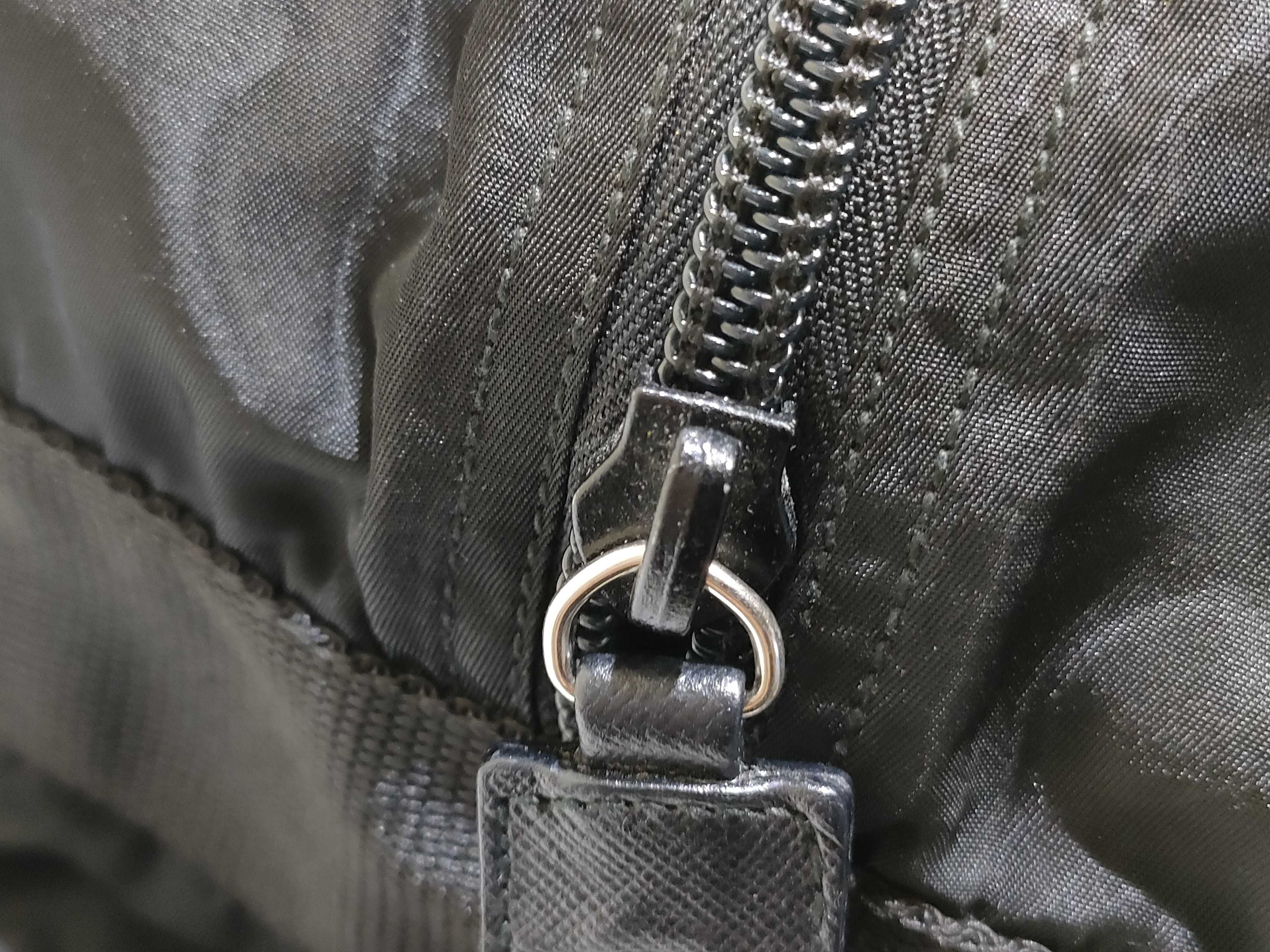Boston bag, nylon, black. — view 12