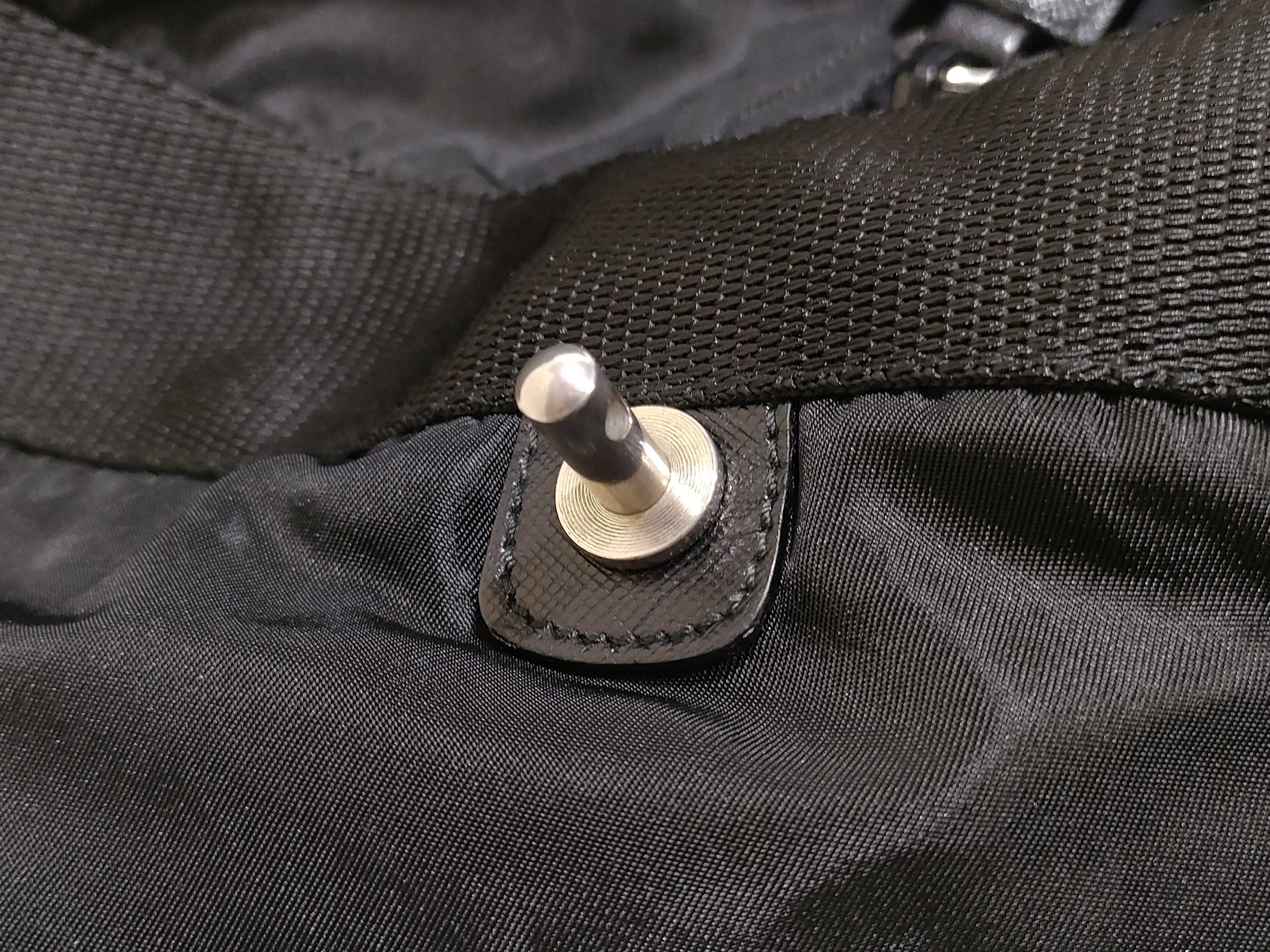 Boston bag, nylon, black. — view 13