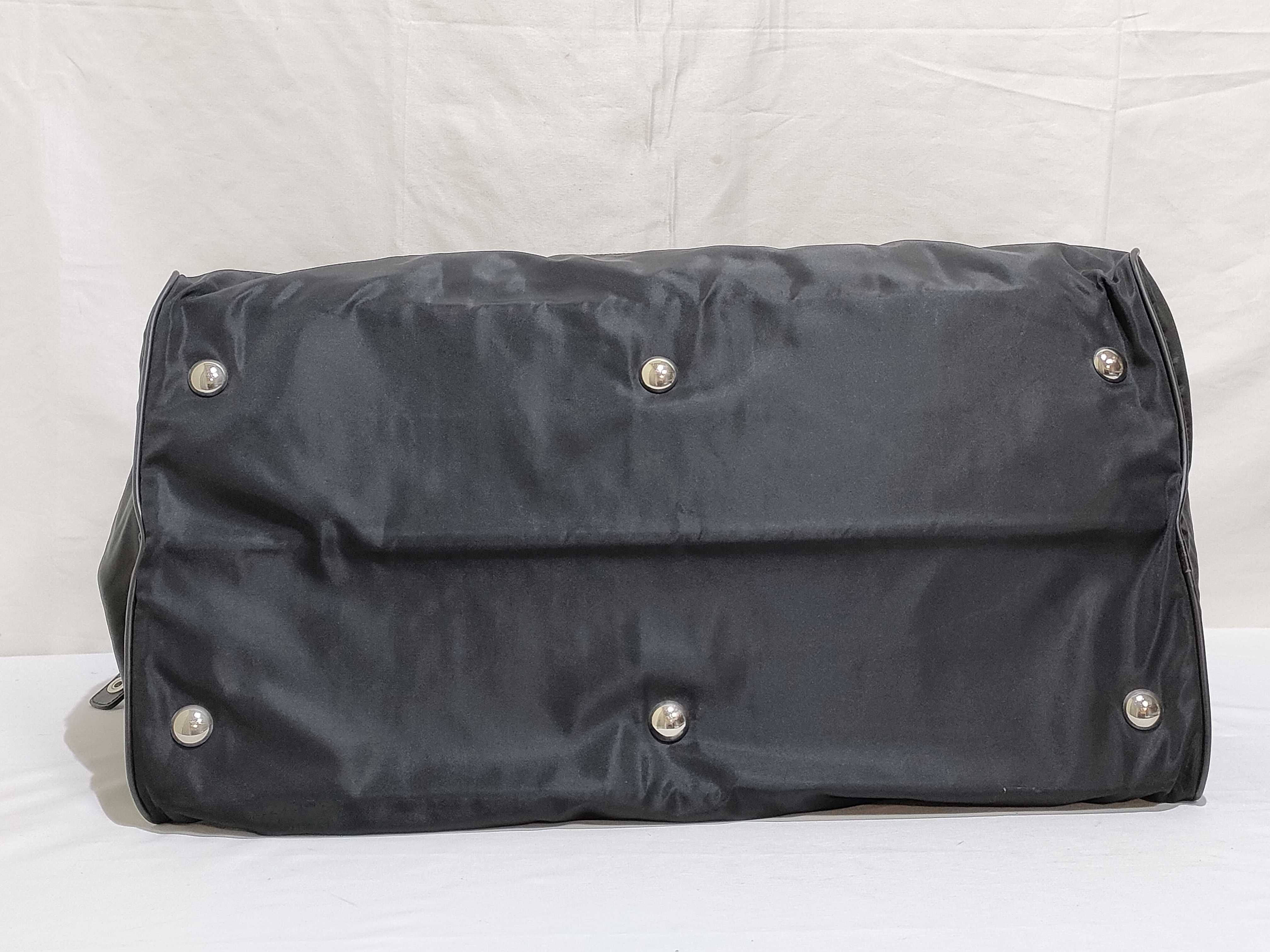 Boston bag, nylon, black. — view 7