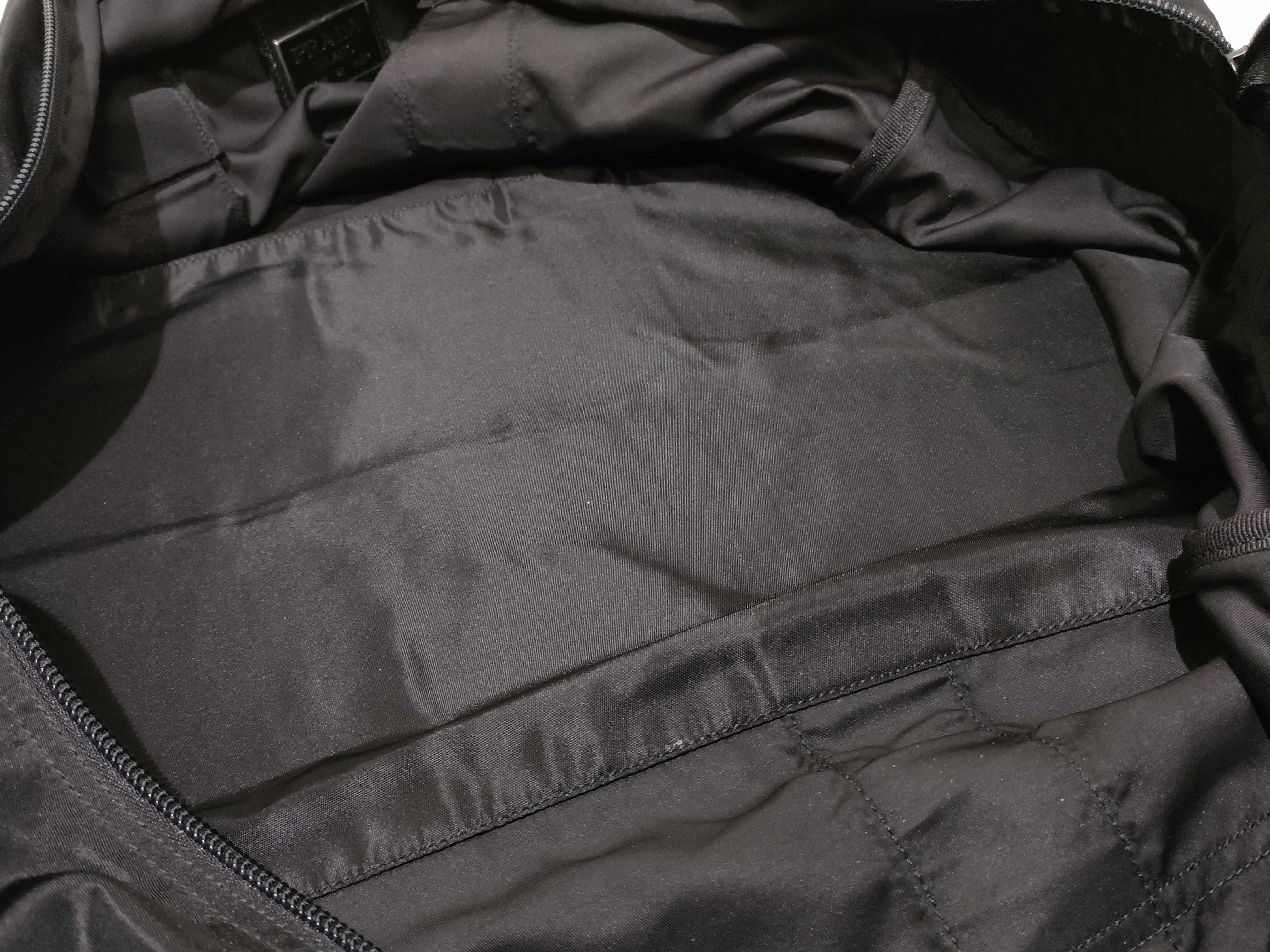 Boston bag, nylon, black. — view 9