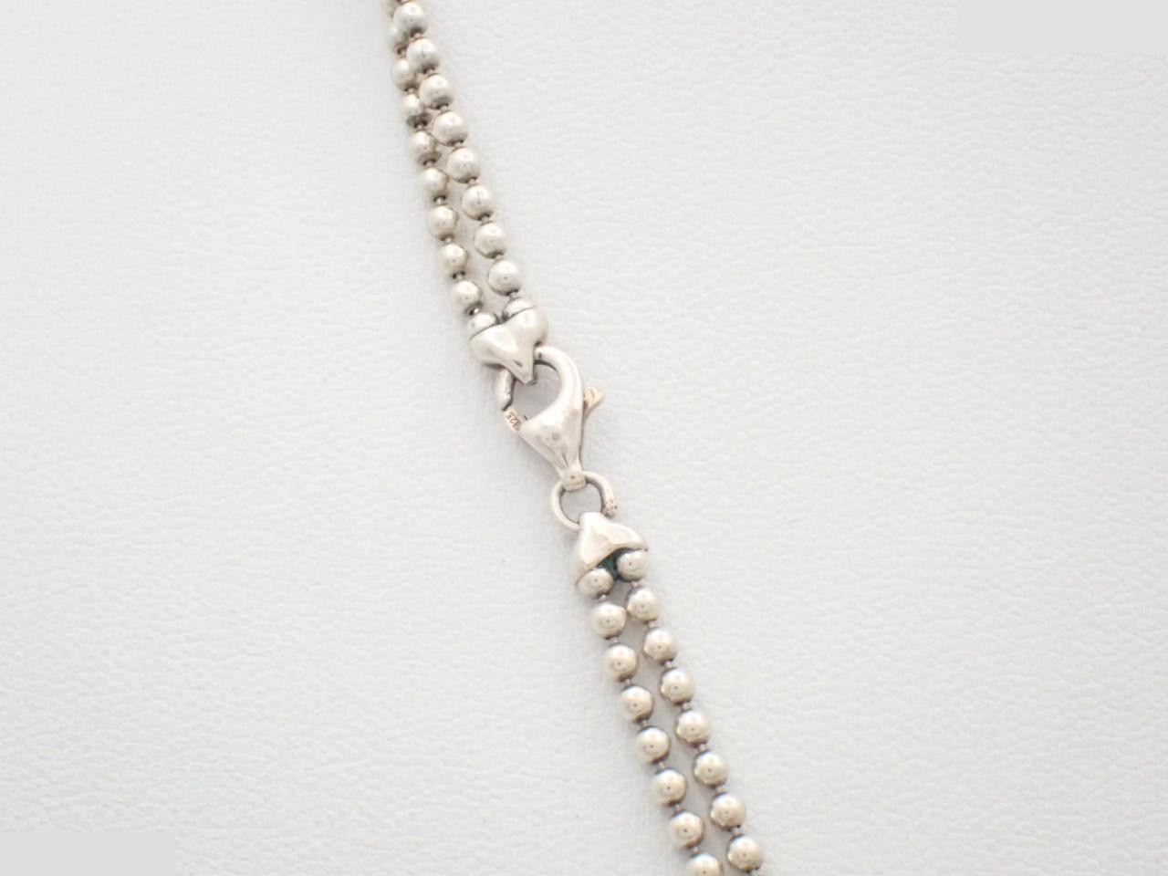 925/24.0g Necklace, chain approximately 51cm — view 2