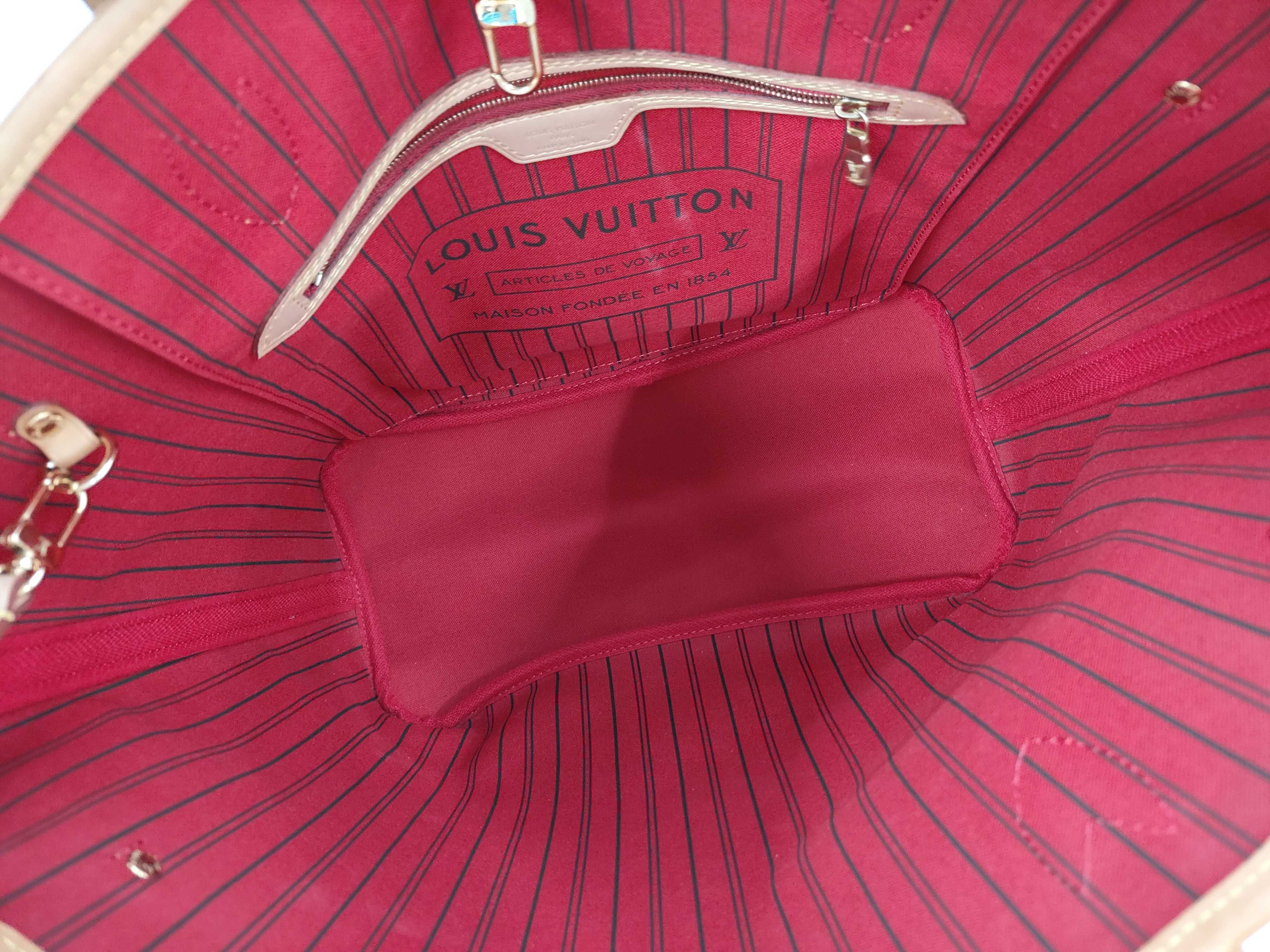 Monogram Louis Vuitton Neverfull MM M41388 Tote Bag — view 8