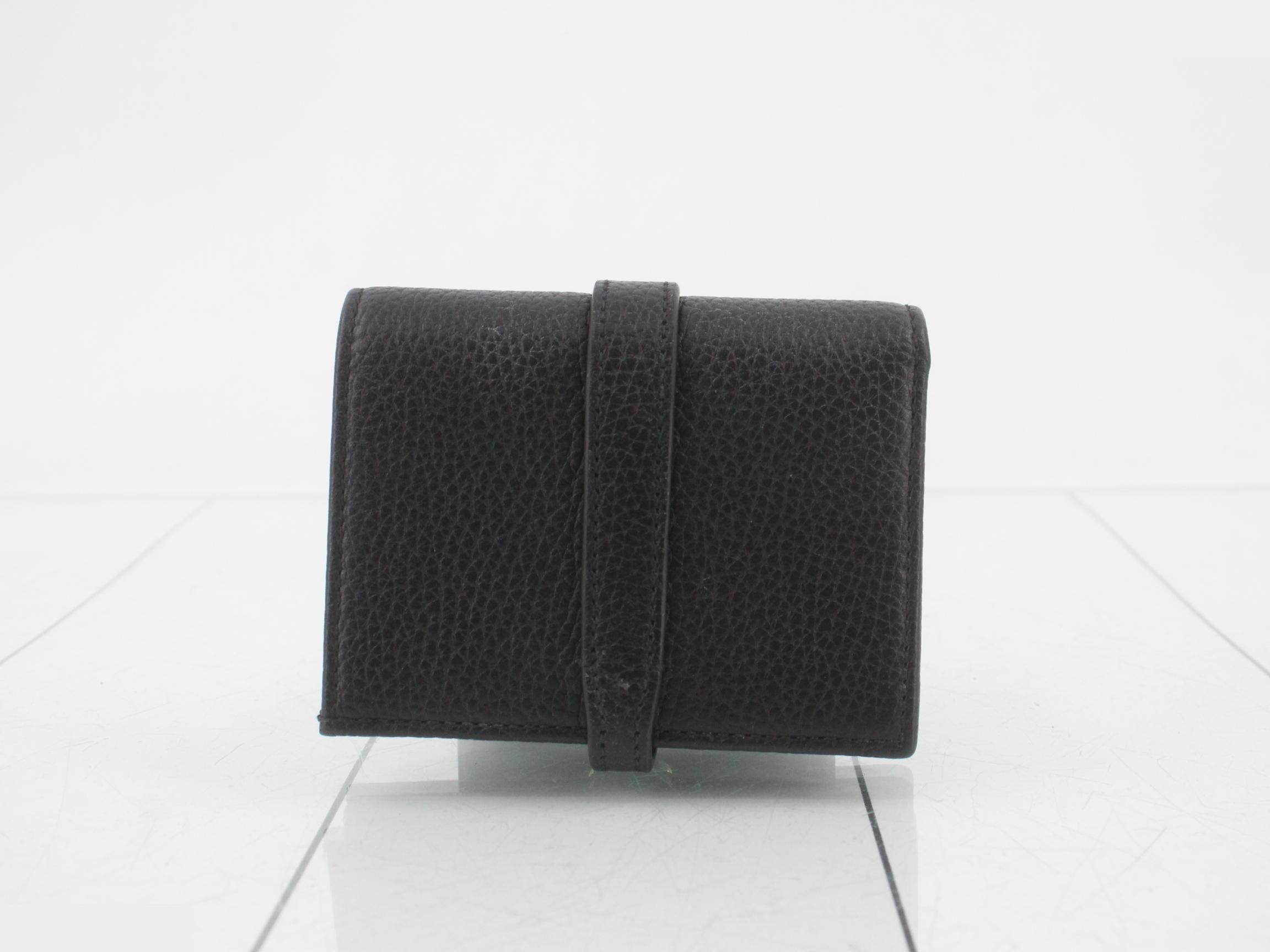 calfskin black bag, model number 645536/496384, with box. — view 2