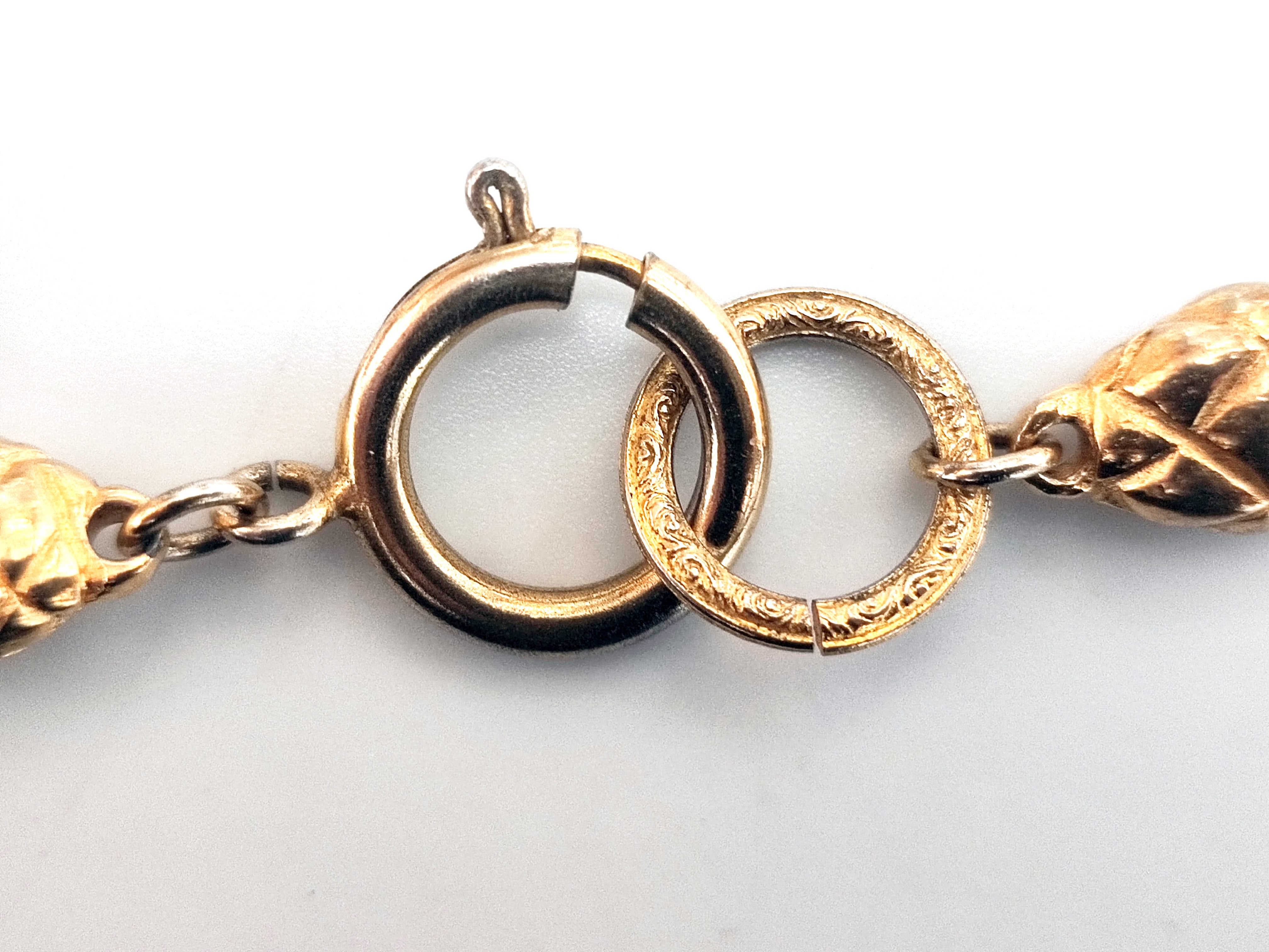 Gripoix Big Coco Mark Matelassé Necklace — view 11
