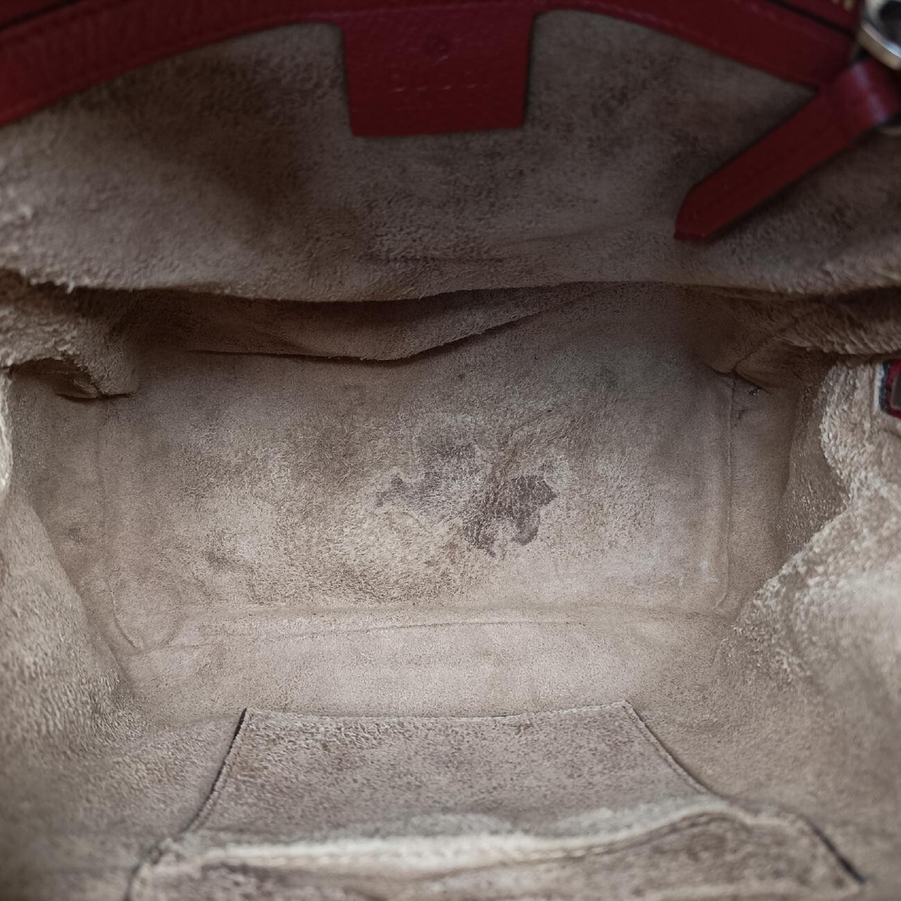 GG Supreme Tian Backpack, Beige x Red x Multicolor, PVC Coated Canvas x Leather, 427042 C019437977 — view 6