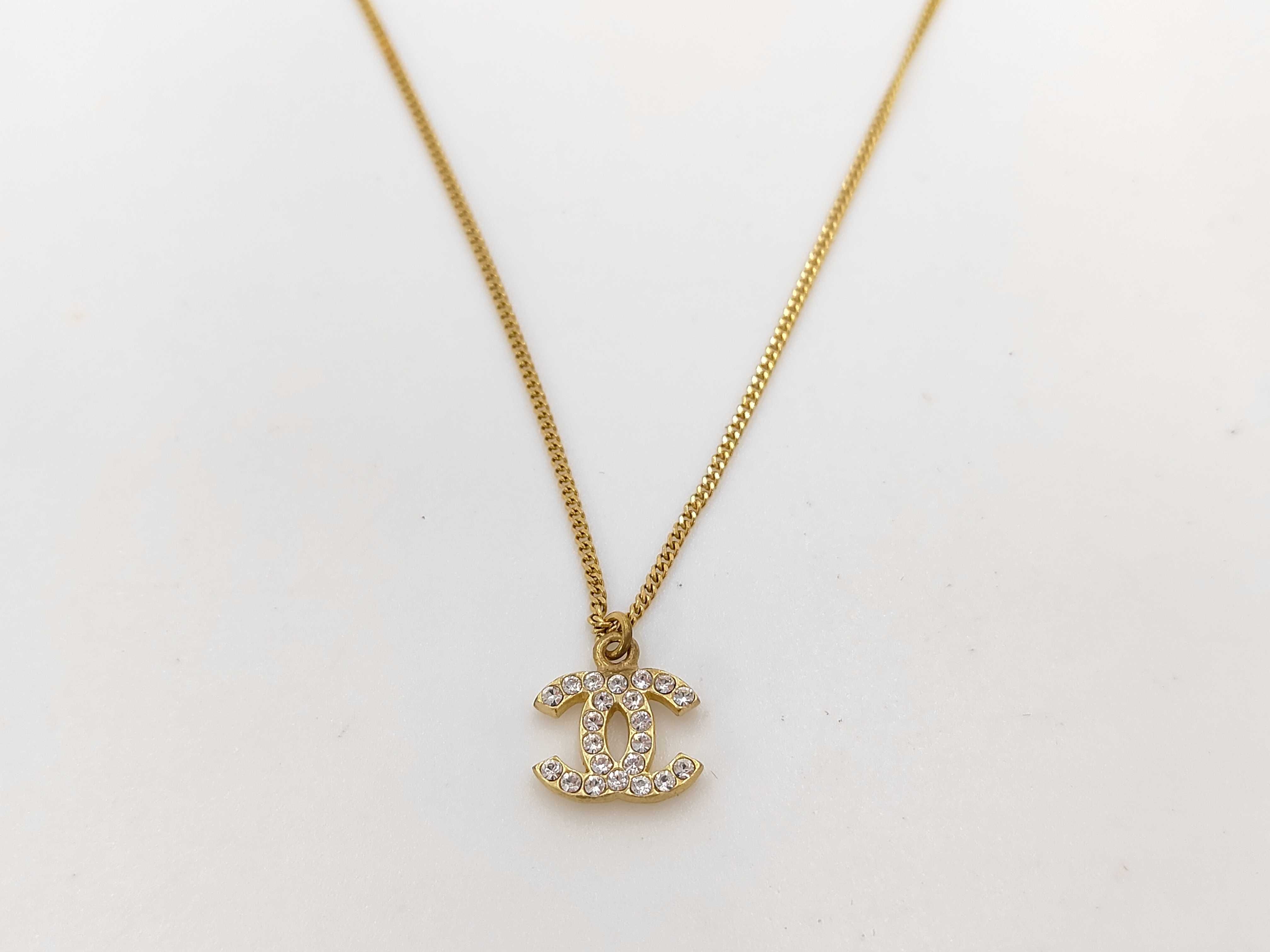 Coco Mark Rhinestone Necklace (with comments) 01A Necklace