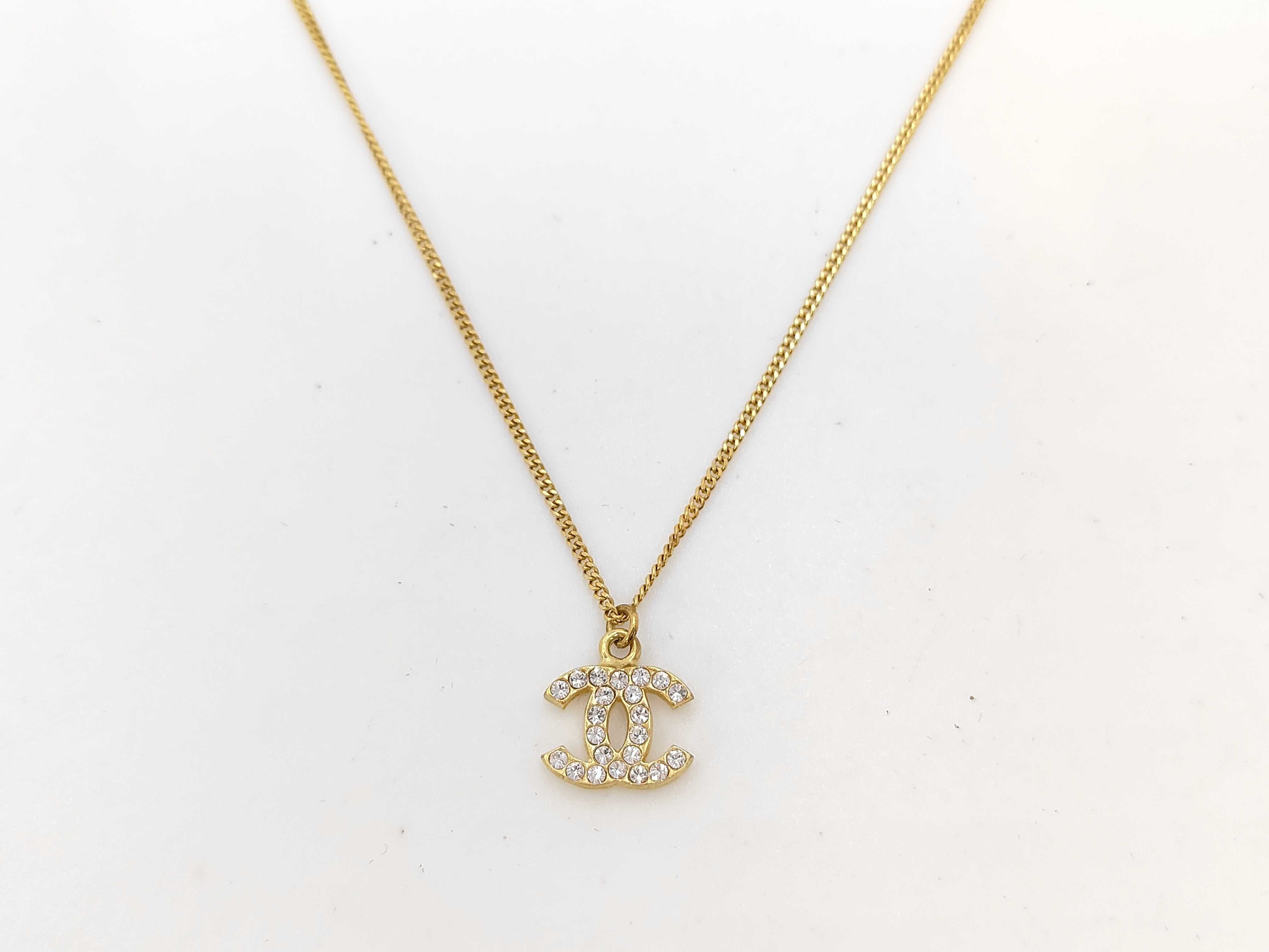 Coco Mark Rhinestone Necklace (with comments) 01A Necklace — view 2