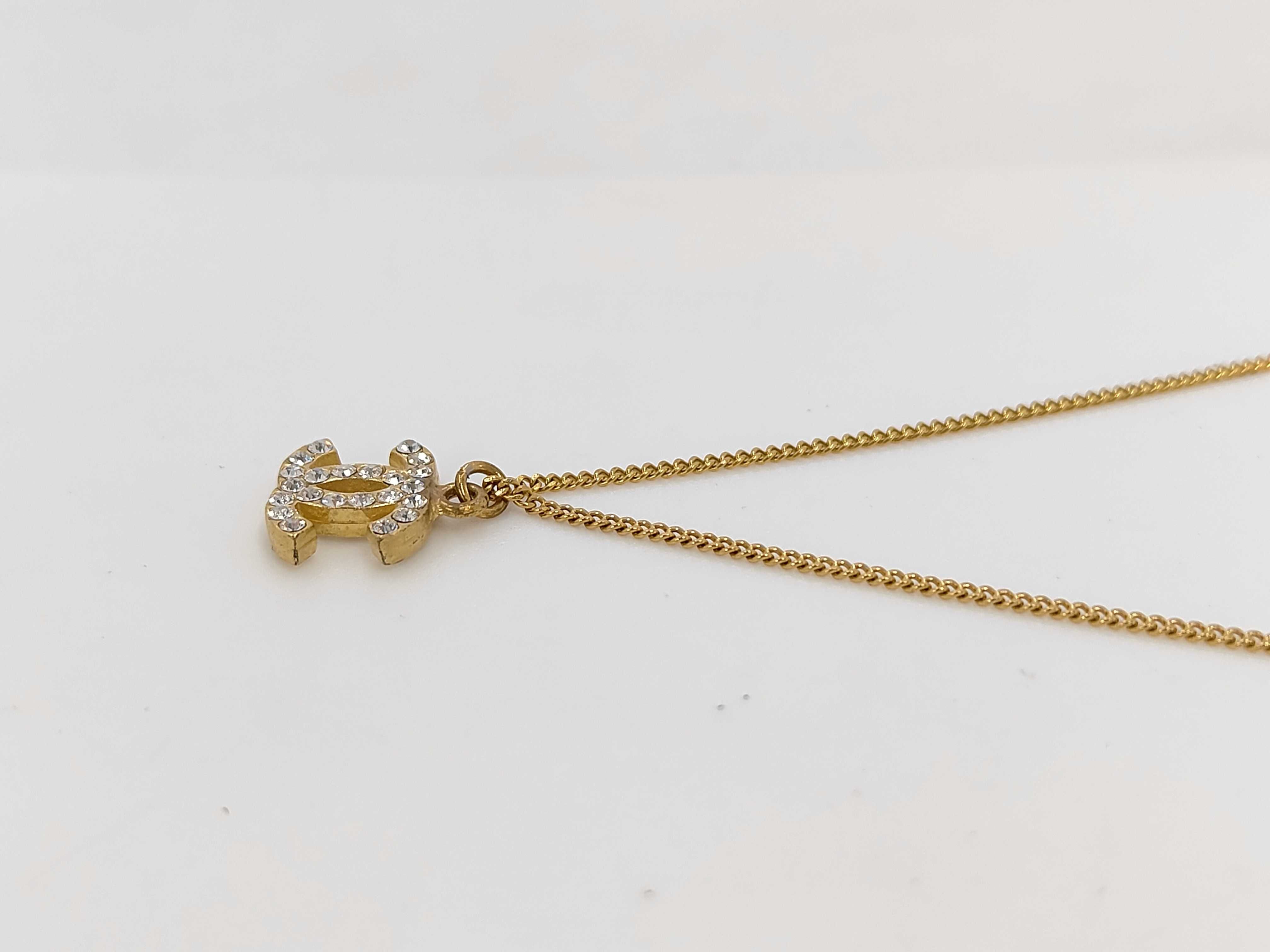 Coco Mark Rhinestone Necklace (with comments) 01A Necklace — view 3