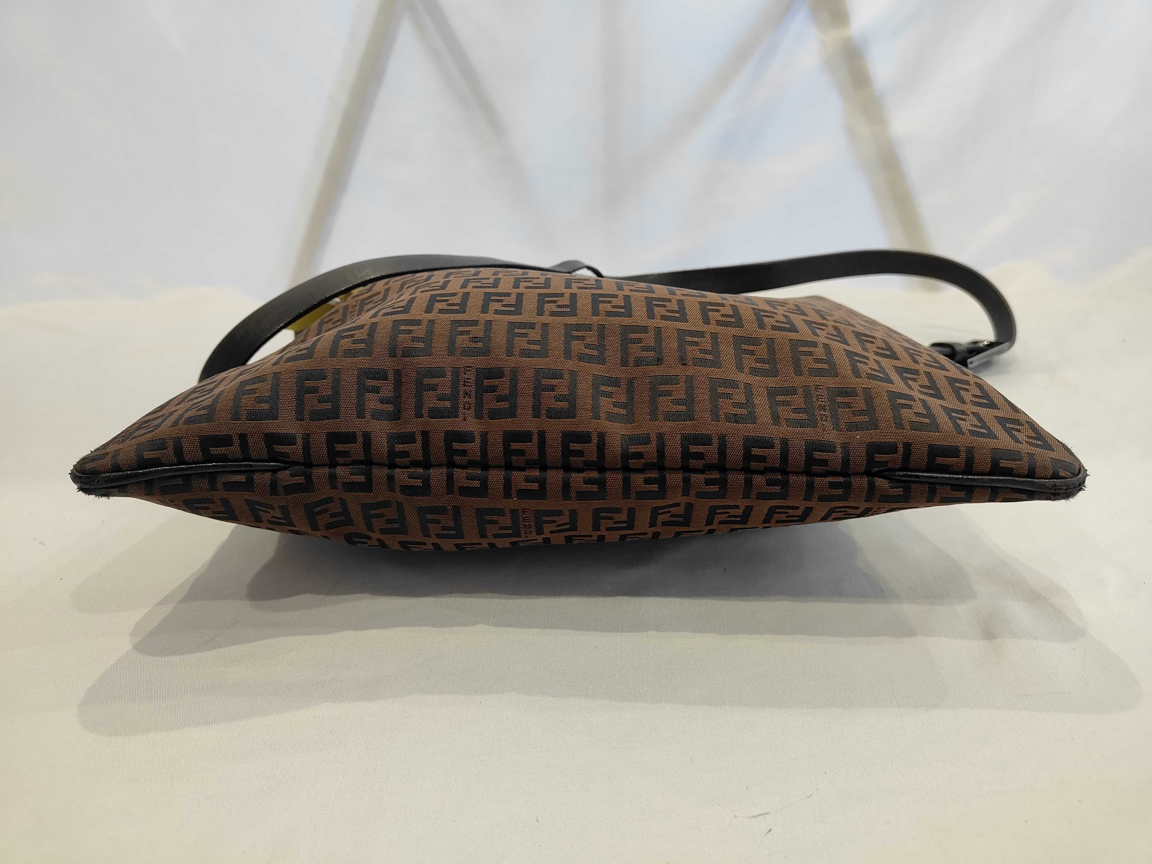 Zucca pattern shoulder bag, brown shoulder bag — view 3