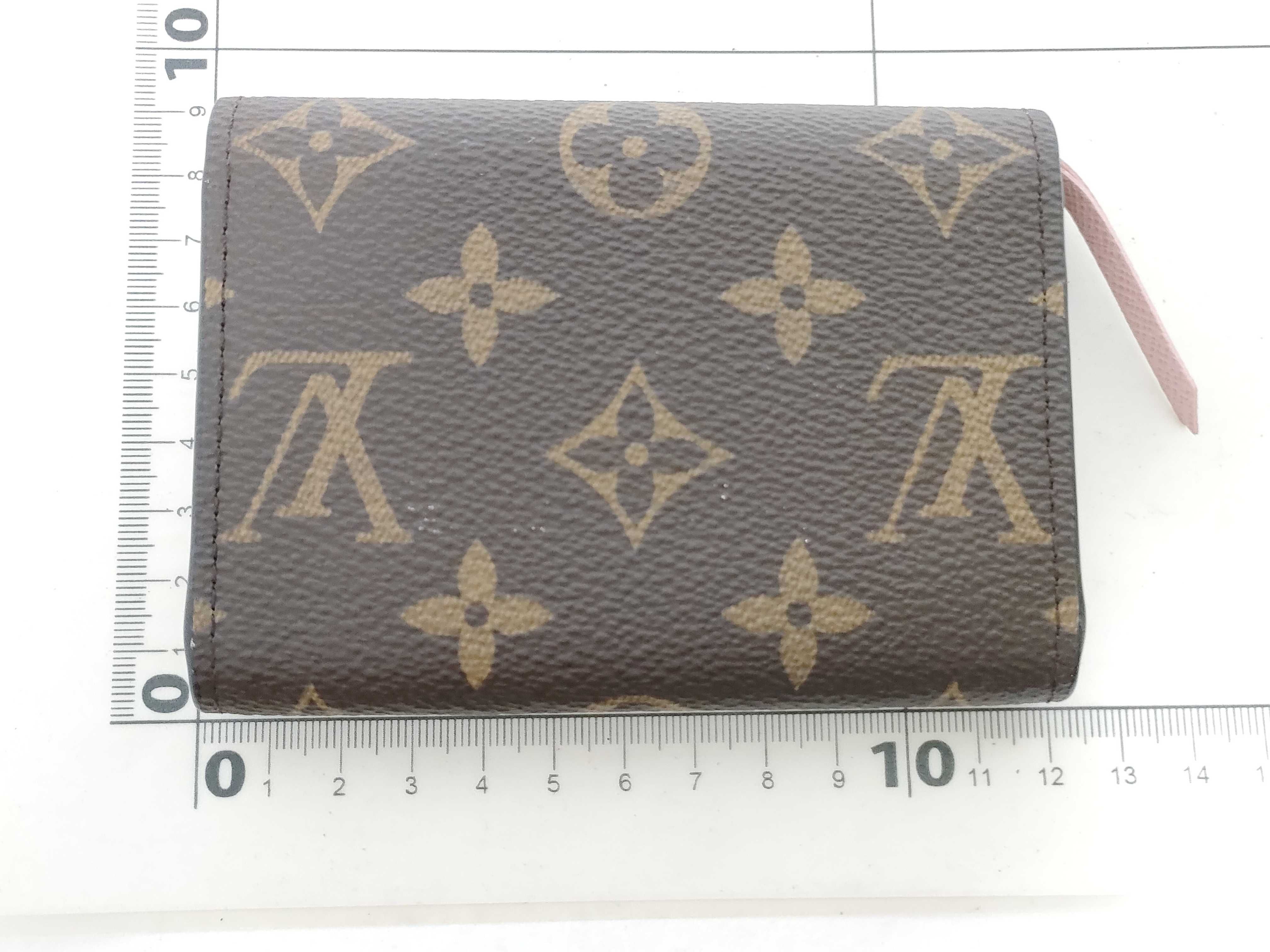 Monogram Vuitton Portemonnaie Rosalie M62361 Coin Case — view 2