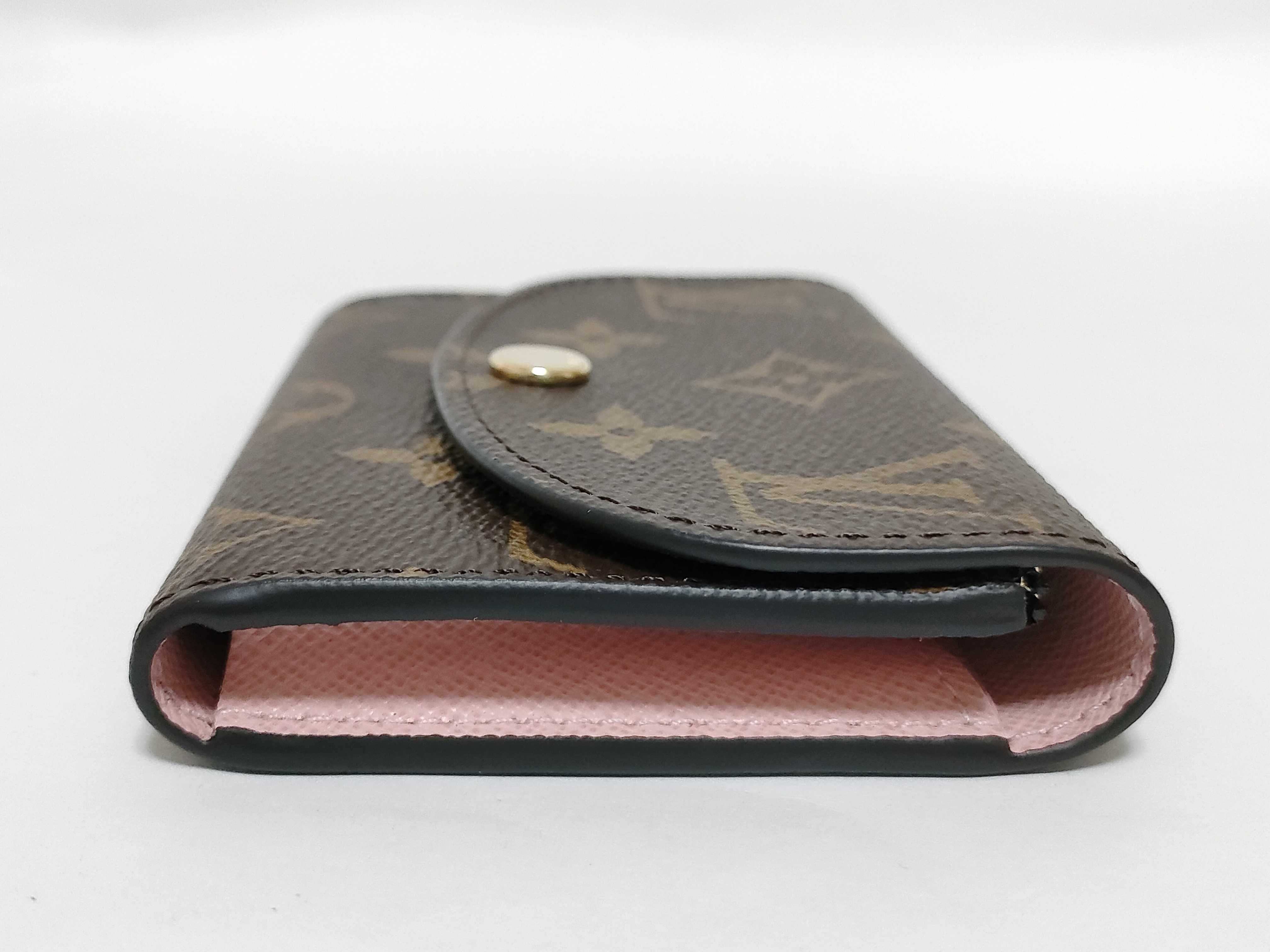 Monogram Vuitton Portemonnaie Rosalie M62361 Coin Case — view 3
