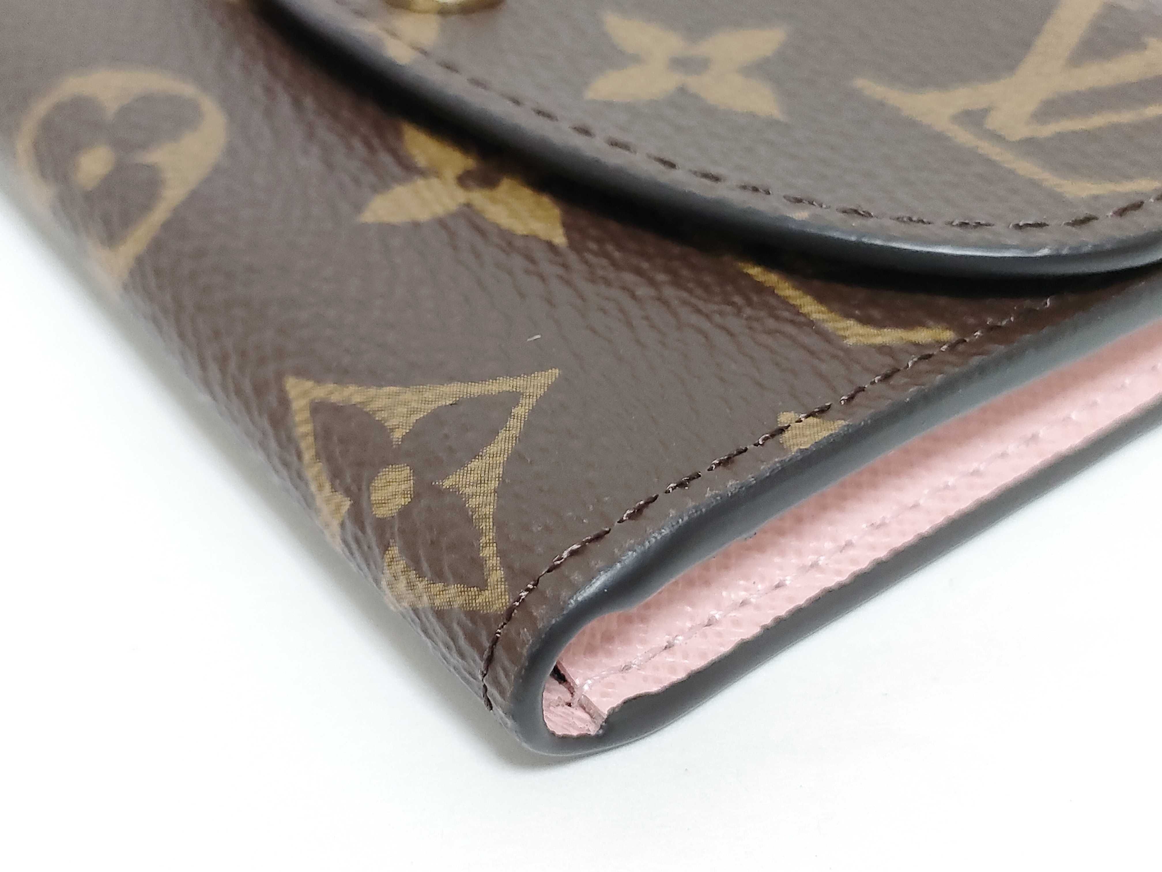 Monogram Vuitton Portemonnaie Rosalie M62361 Coin Case — view 4