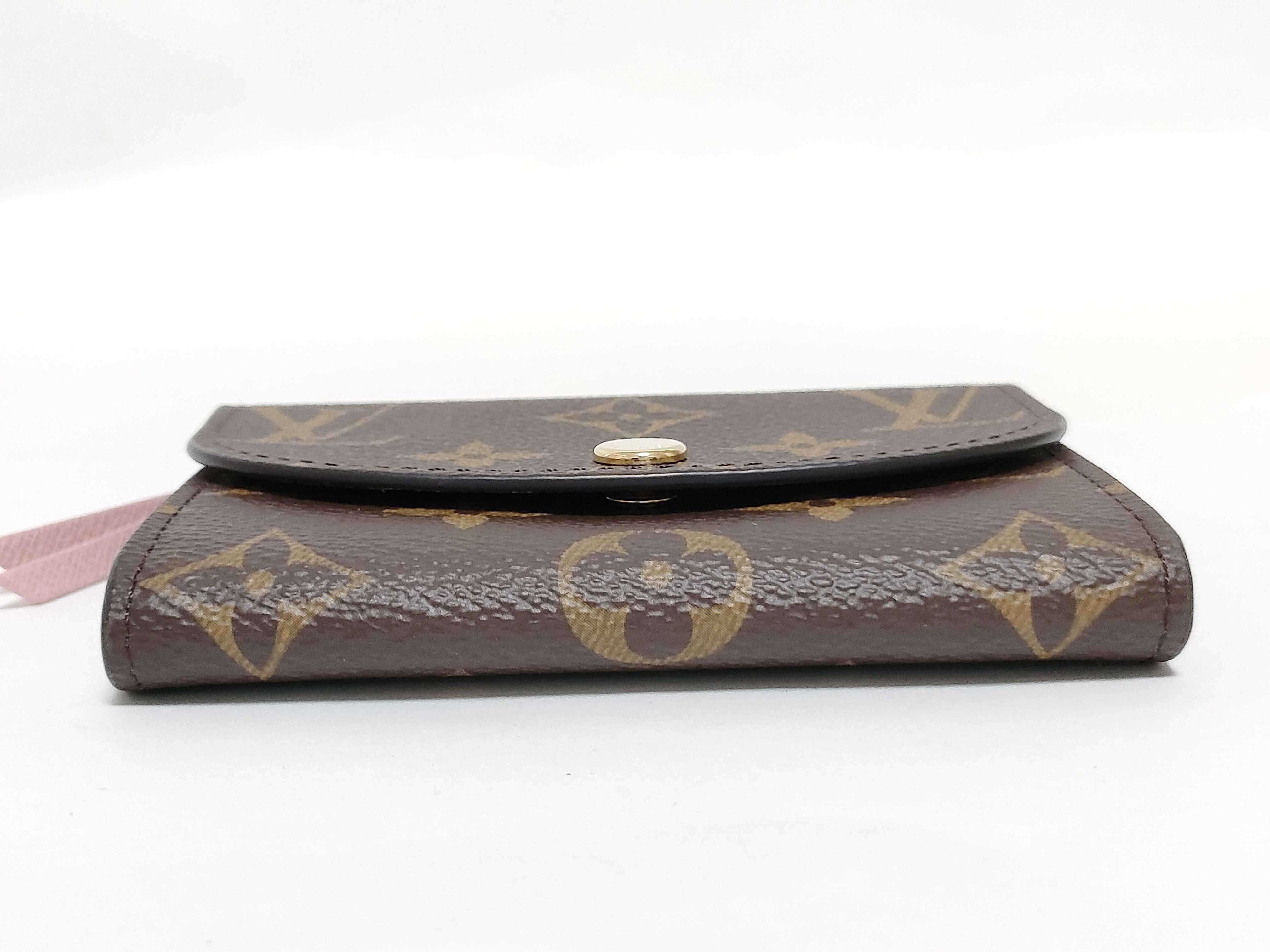 Monogram Vuitton Portemonnaie Rosalie M62361 Coin Case — view 5