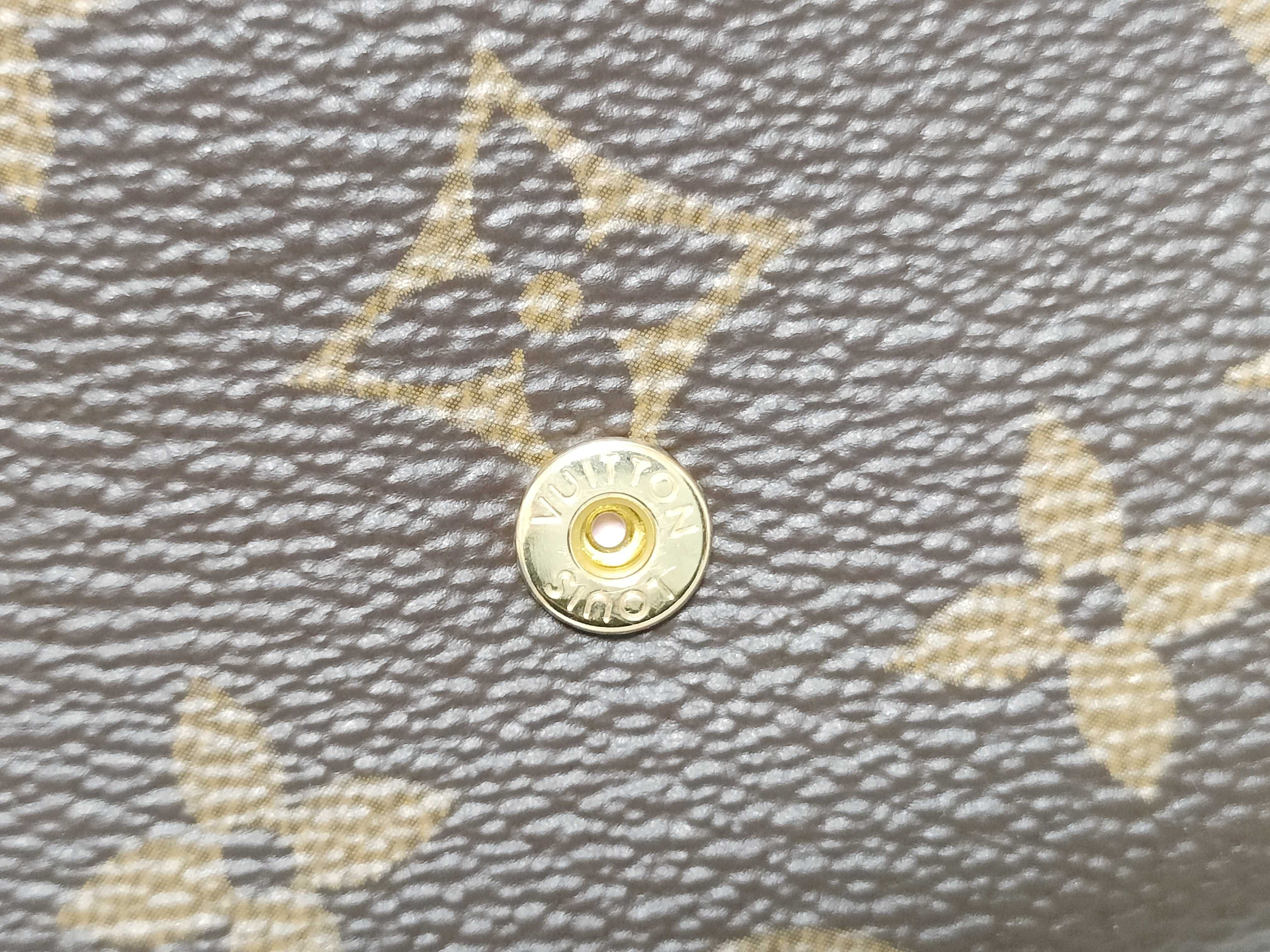 Monogram Vuitton Portemonnaie Rosalie M62361 Coin Case — view 8