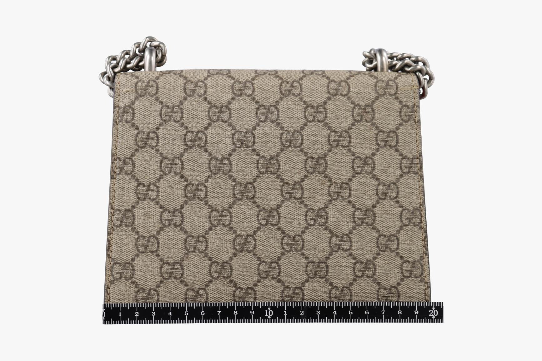 Dionysus PVC coated canvas x suede beige x red — view 2