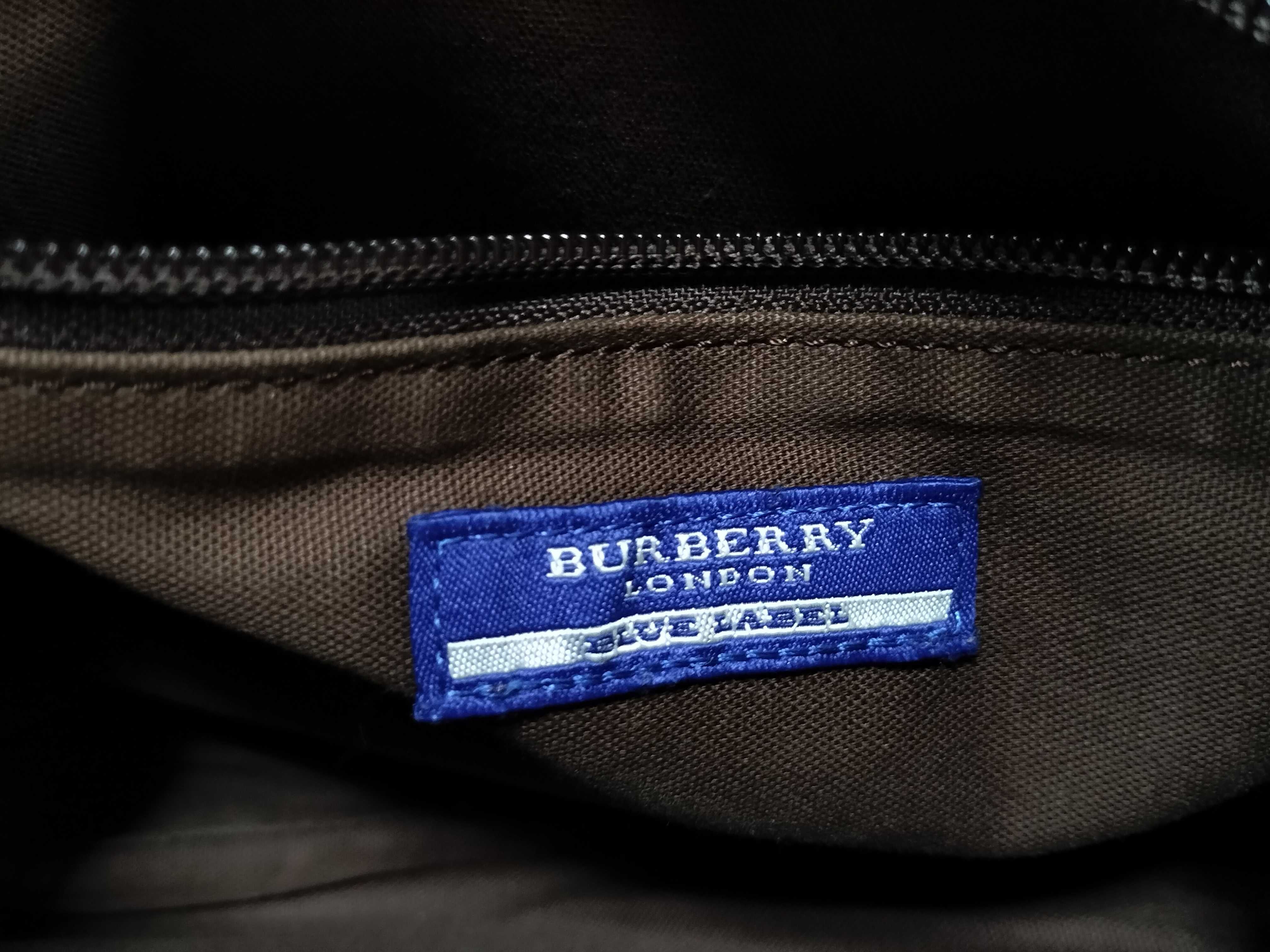 Blue Label Burberry Logo Nova Check Shoulder Bag — view 12