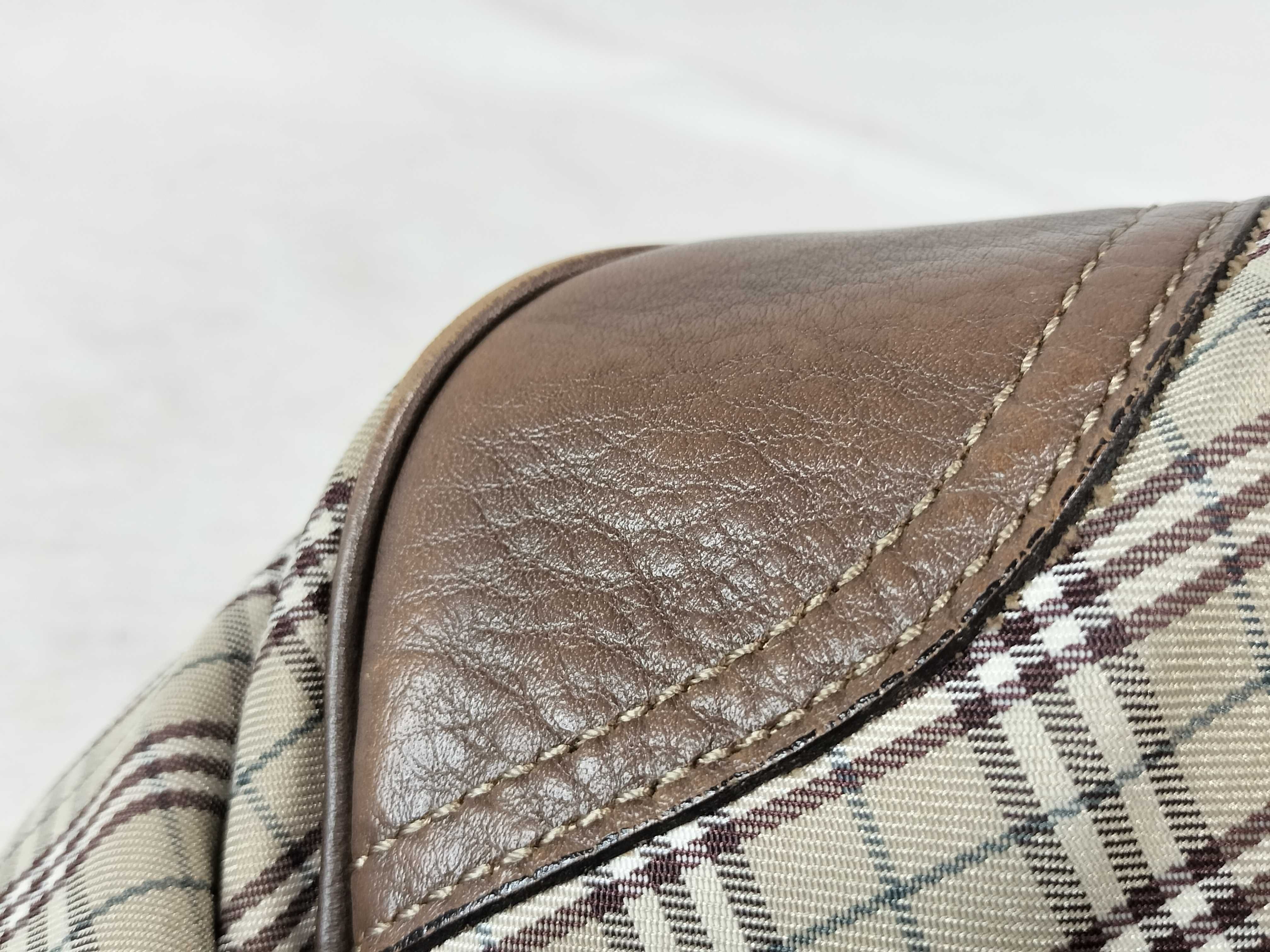 Blue Label Burberry Logo Nova Check Shoulder Bag — view 15