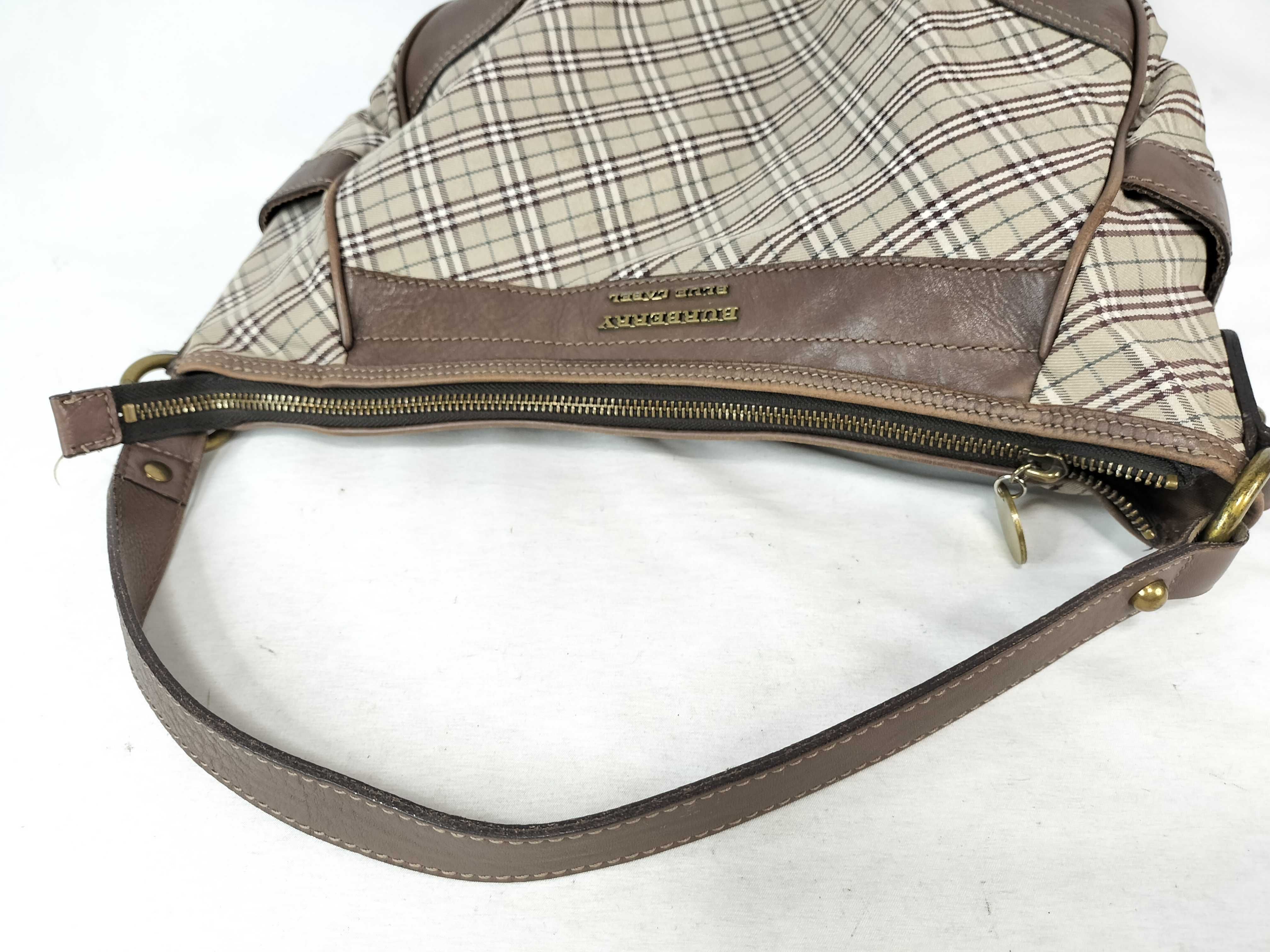Blue Label Burberry Logo Nova Check Shoulder Bag — view 3