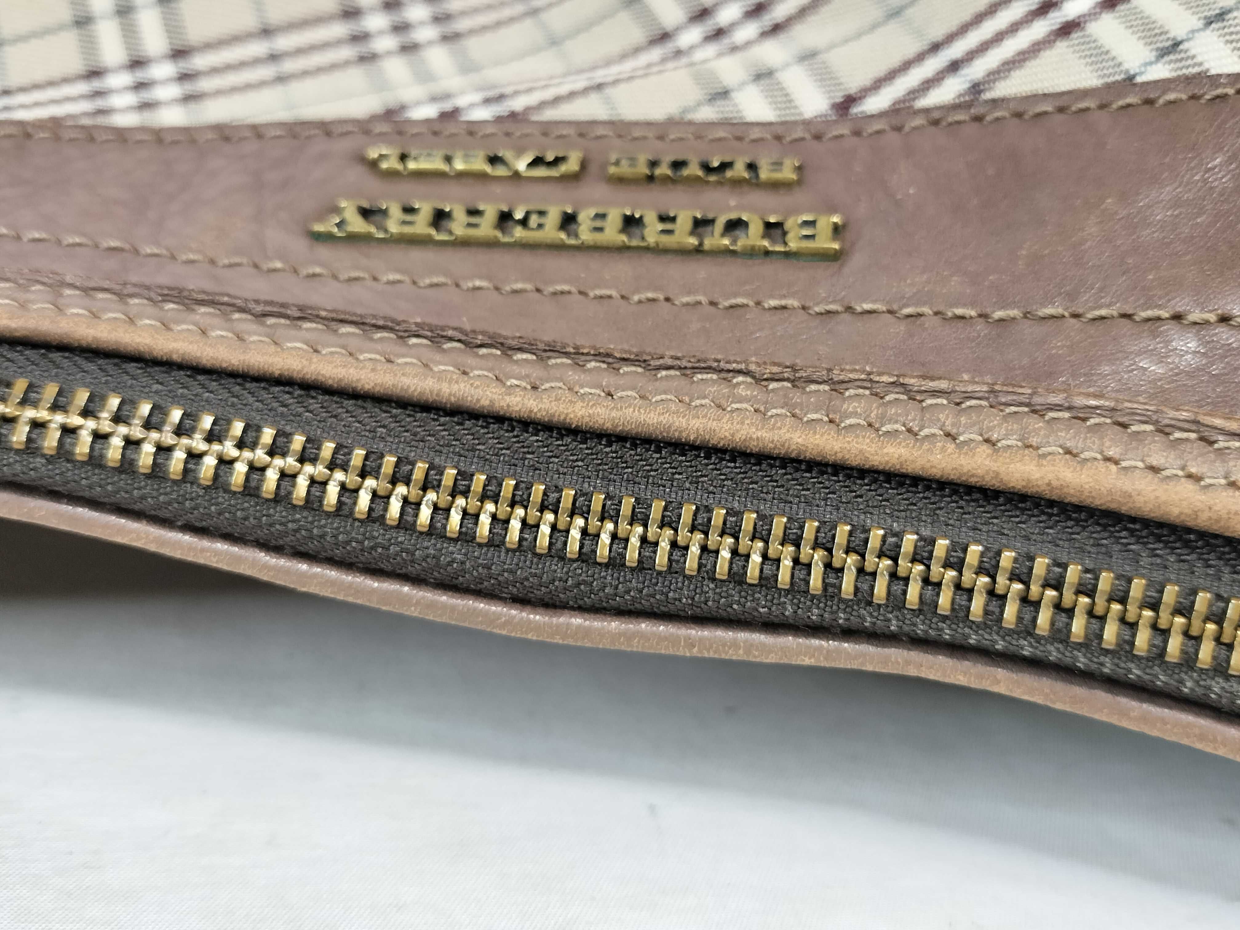 Blue Label Burberry Logo Nova Check Shoulder Bag — view 6