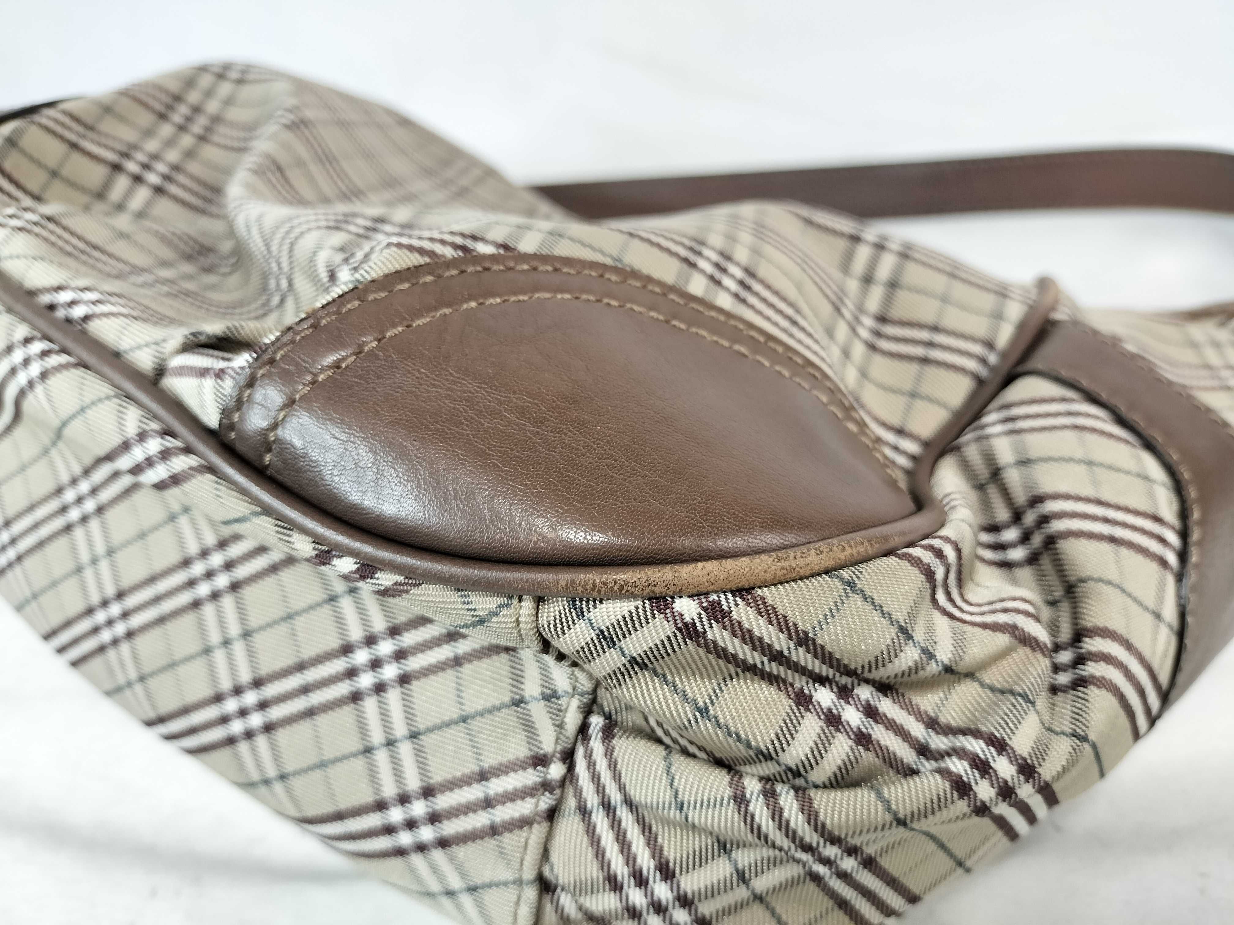 Blue Label Burberry Logo Nova Check Shoulder Bag — view 7