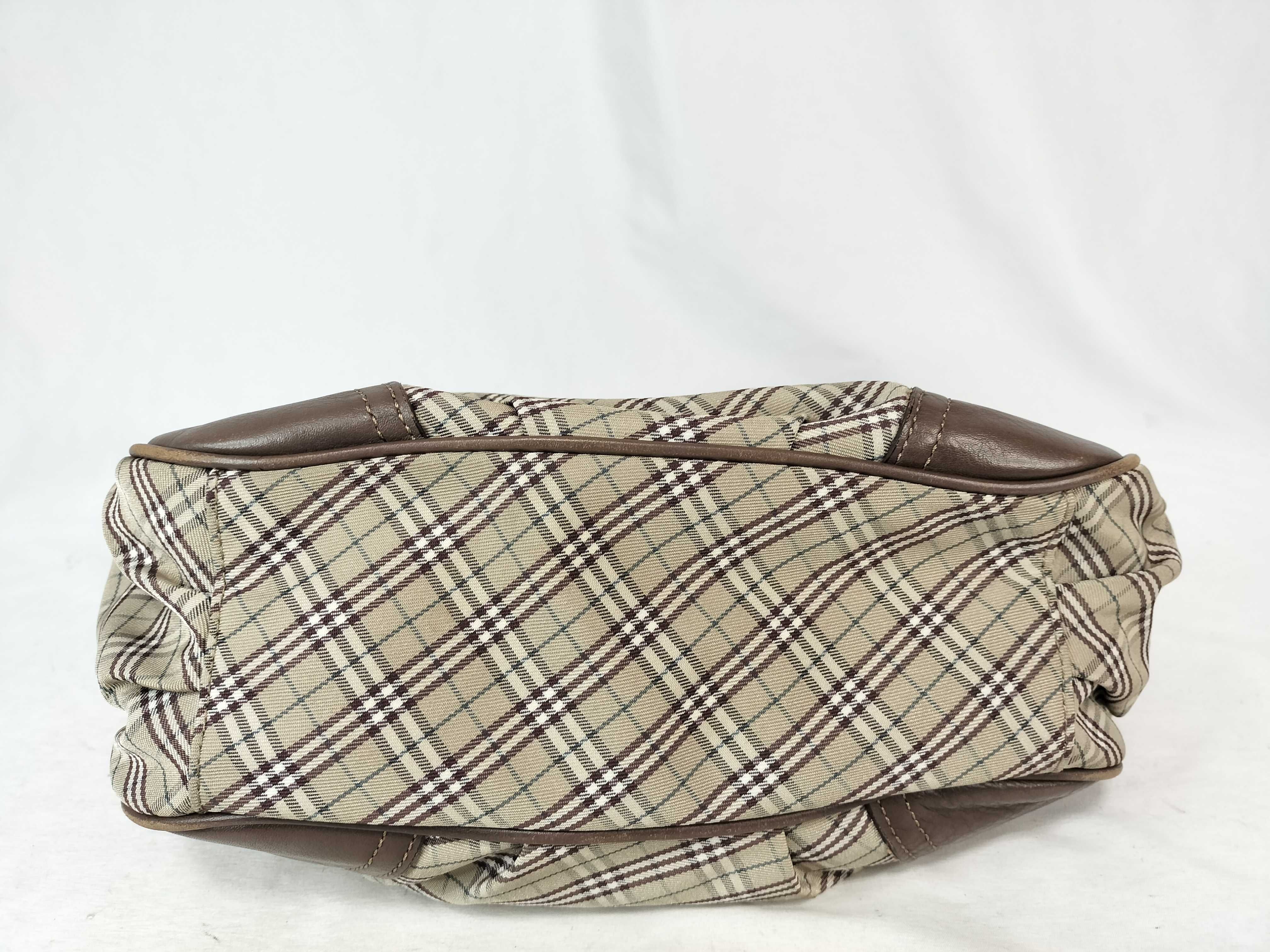 Blue Label Burberry Logo Nova Check Shoulder Bag — view 8
